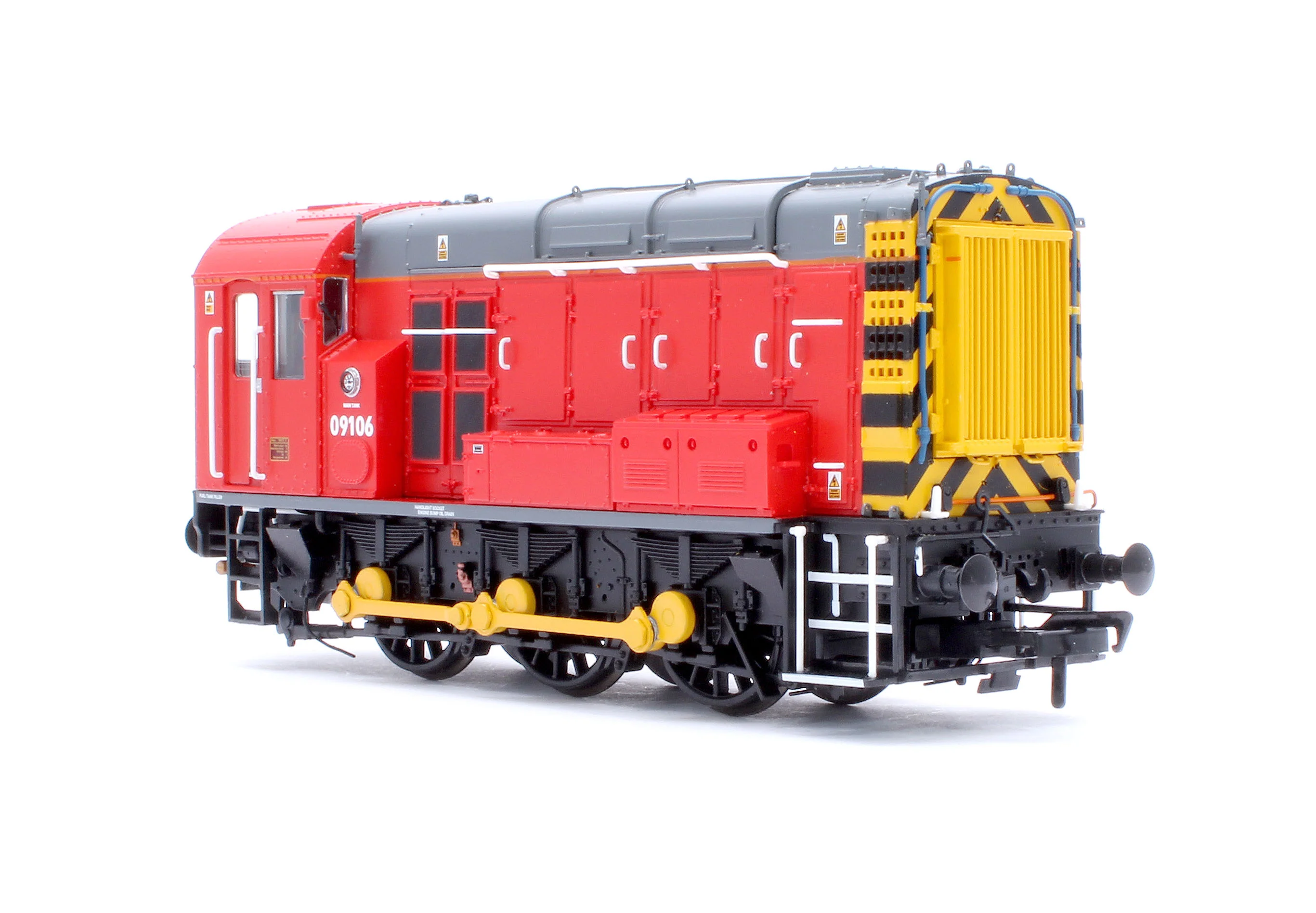 35-930 Class 09 09106 DB Red (Unbranded) Diesel Locomotive - Image 4