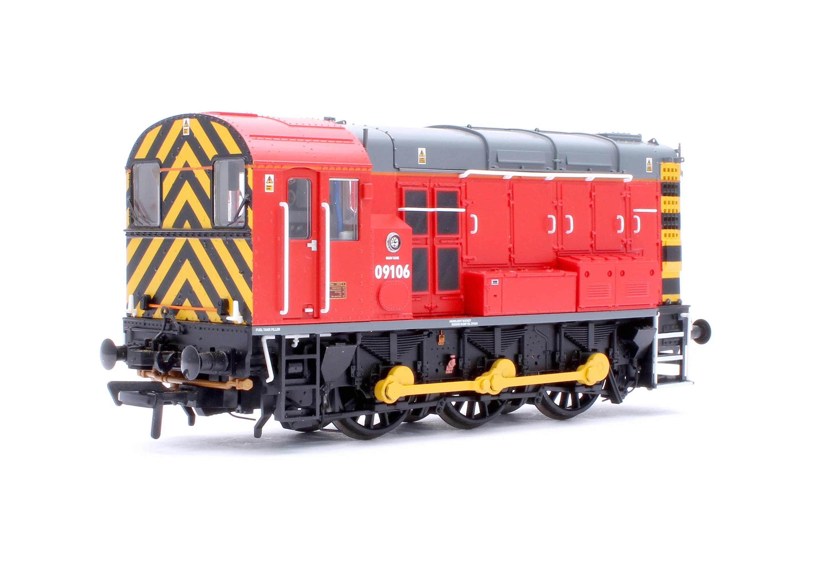 35-930SF Class 09 09106 DB Red (Unbranded) Diesel Locomotive - DCC Sound - Image 3