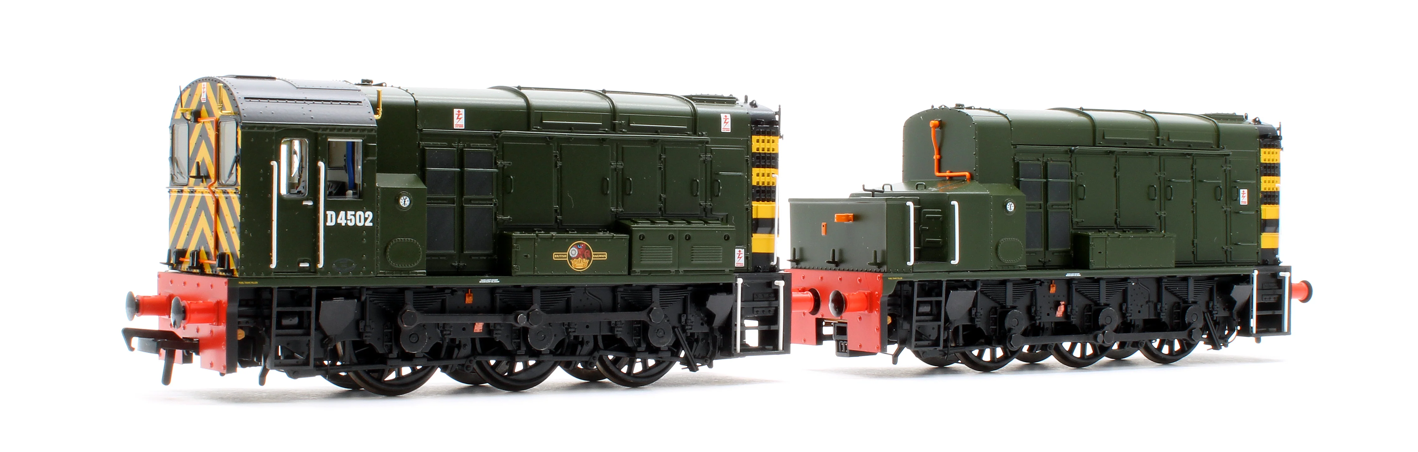 35-945SFX Class 13 D4502 BR Green (Wasp Stripes) Diesel Locomotive - DCC Sound Deluxe - Image 3