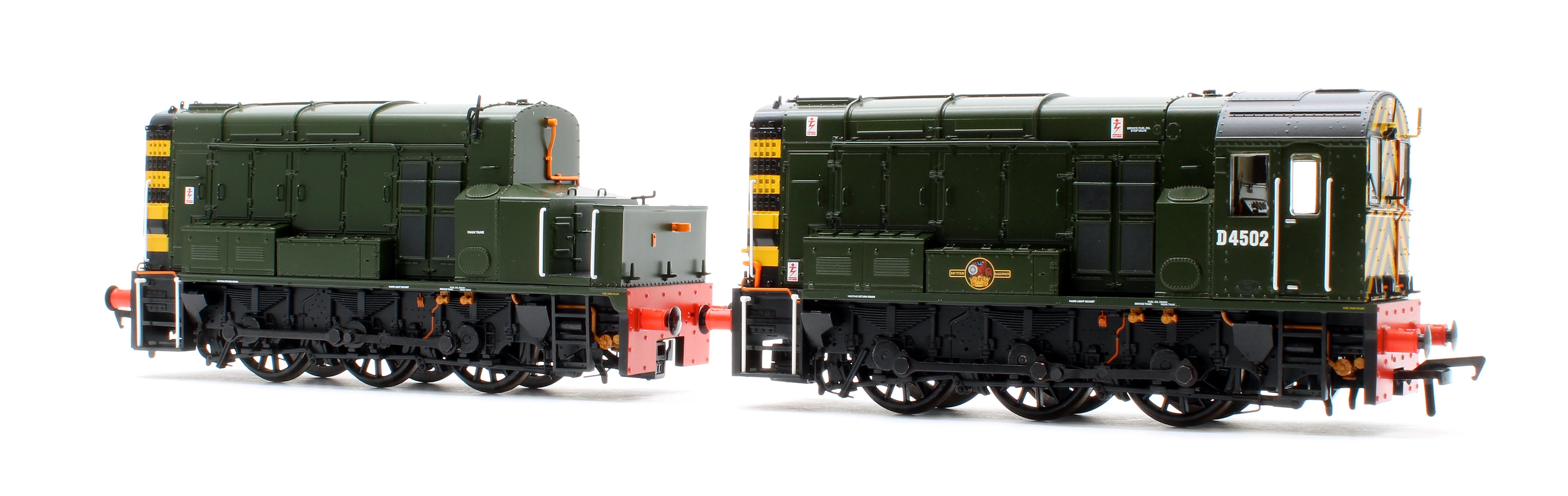 35-945SFX Class 13 D4502 BR Green (Wasp Stripes) Diesel Locomotive - DCC Sound Deluxe - Image 4