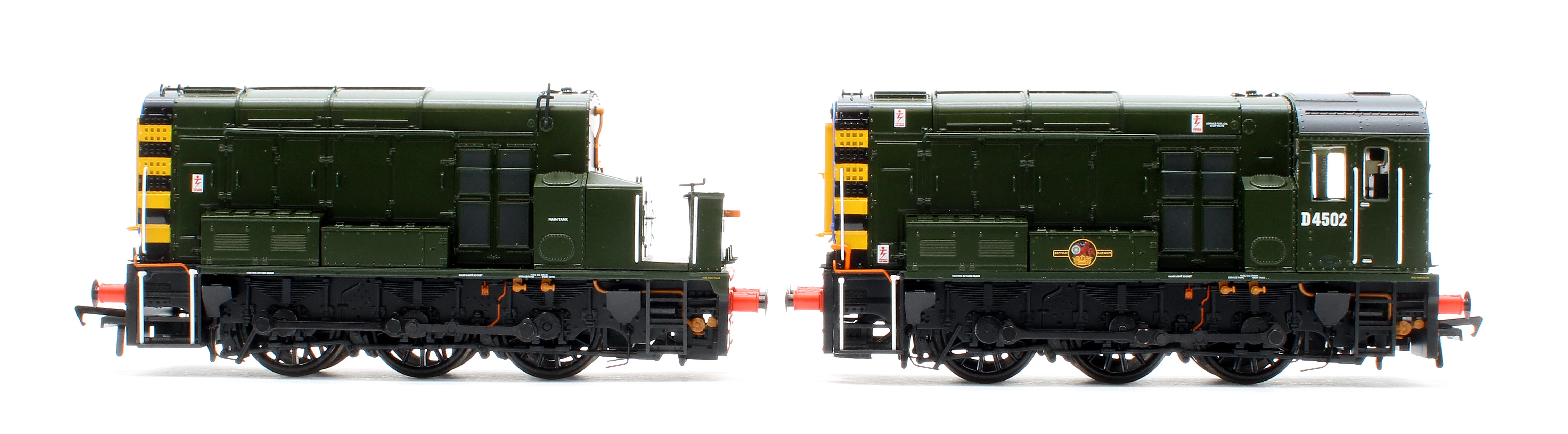 35-945SFX Class 13 D4502 BR Green (Wasp Stripes) Diesel Locomotive - DCC Sound Deluxe - Image 5