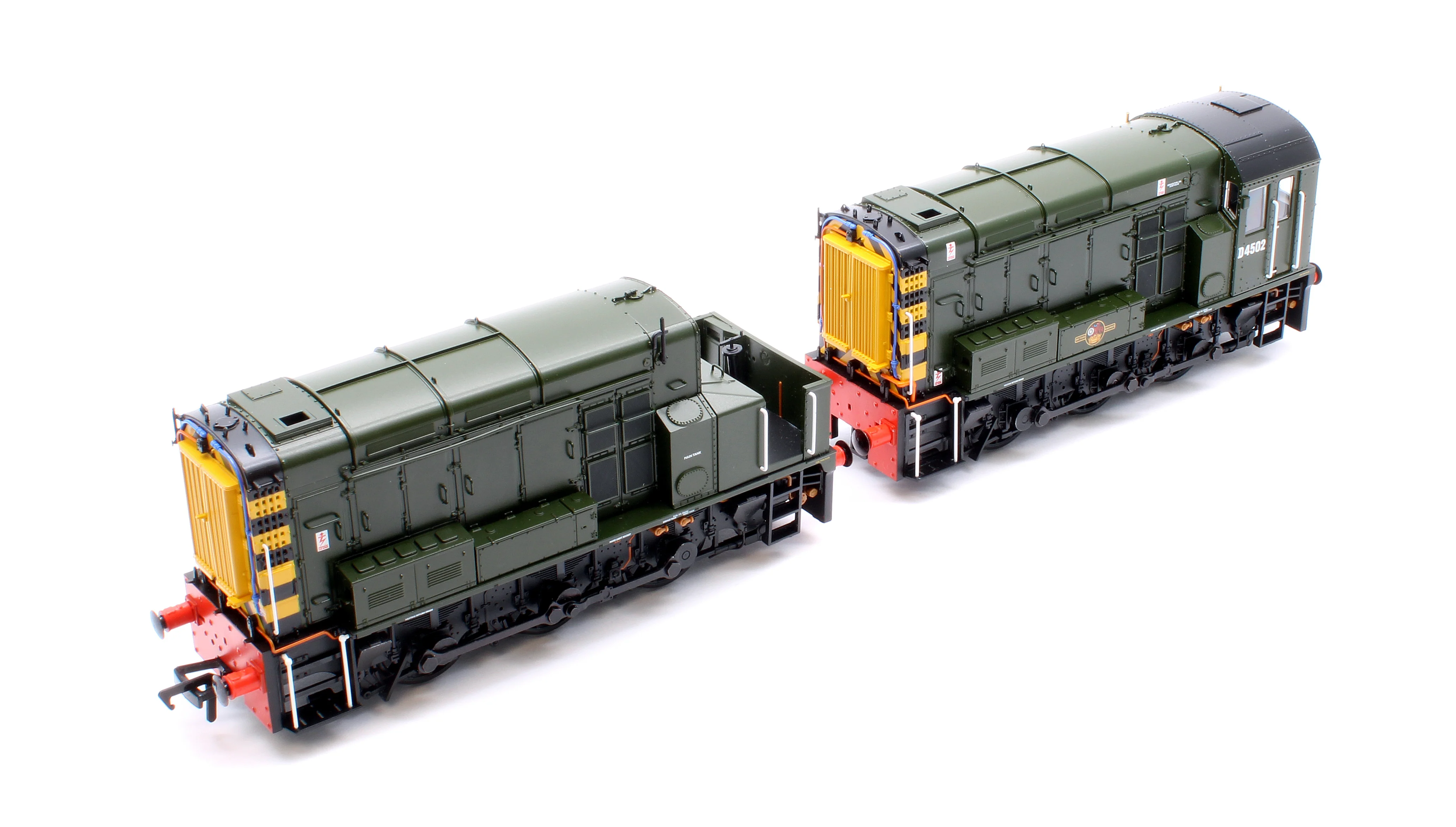 35-945SFX Class 13 D4502 BR Green (Wasp Stripes) Diesel Locomotive - DCC Sound Deluxe - Image 9