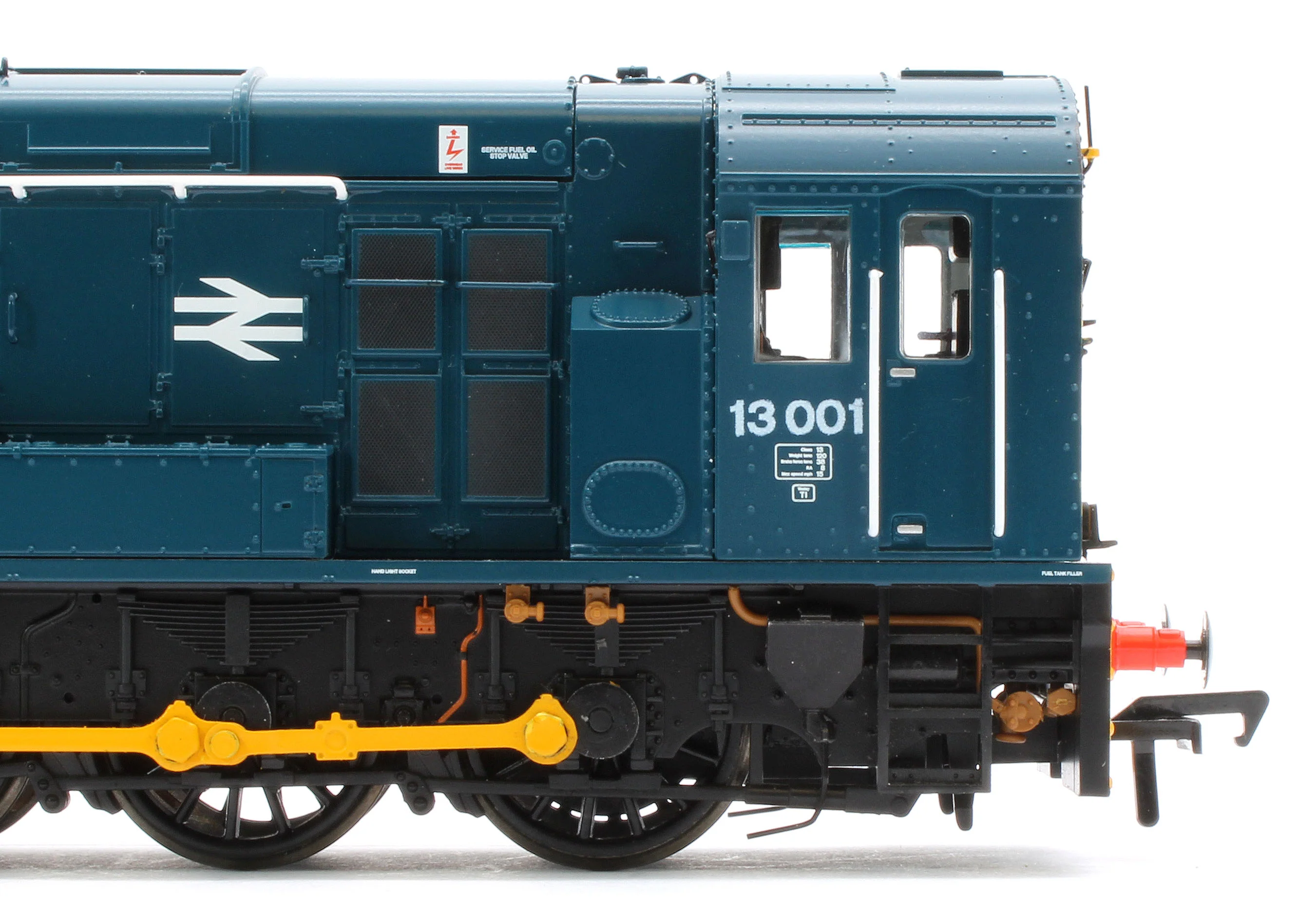 35-946-13001 Bespoke Class 13 13001 BR Blue Diesel Locomotive - Renumbered - Image 7