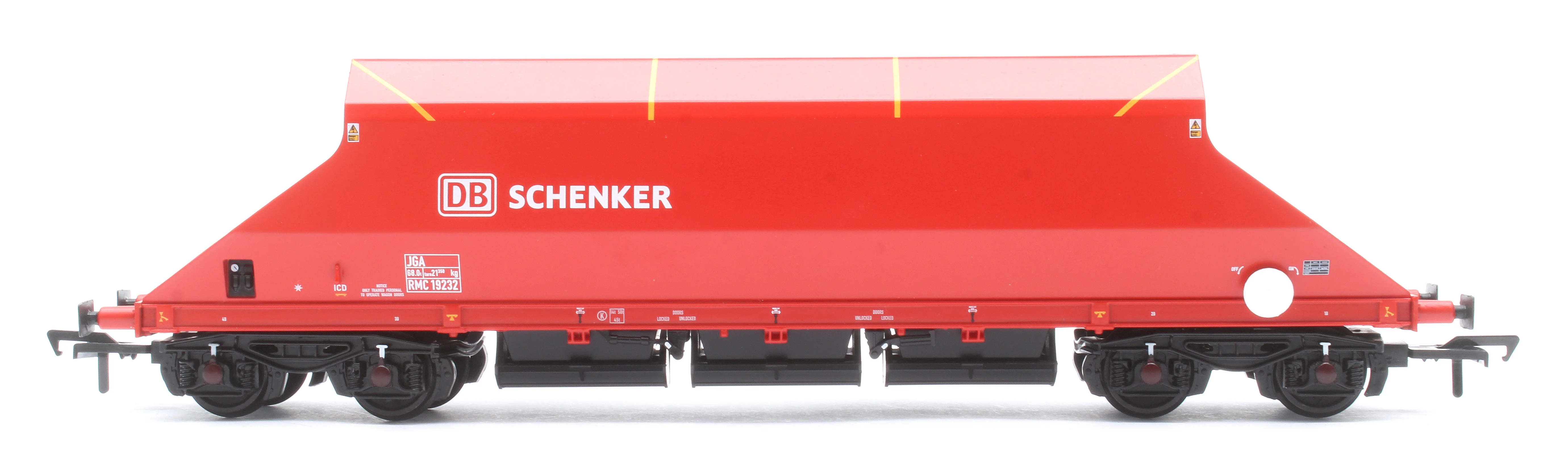 37-329 JGA Bogie Hopper DB Schenker Red No.RMC 19232 - Image 4