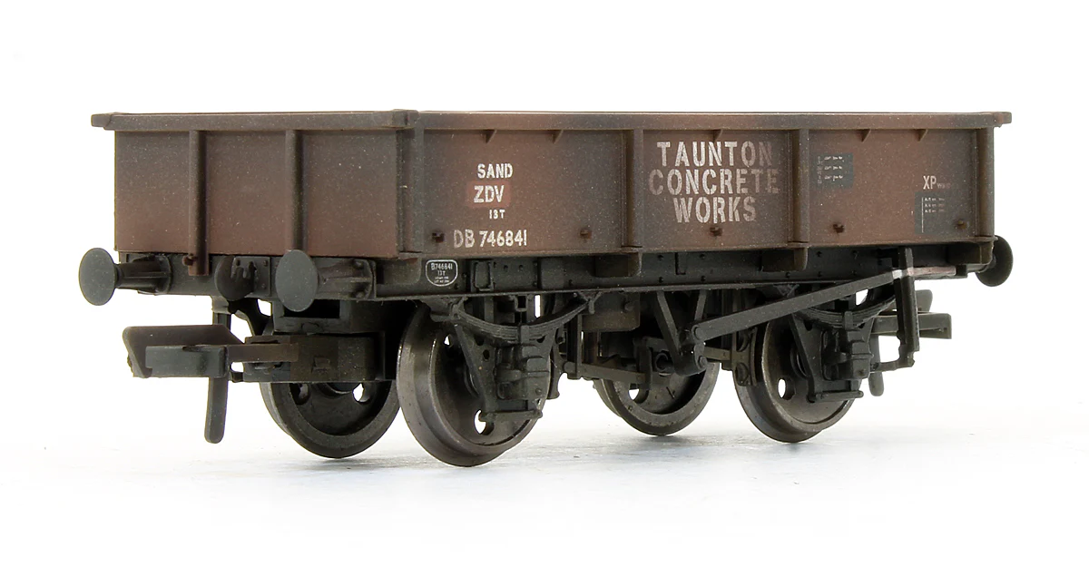 Pre-Owned 37-365 Set of 3 13T Taunton Concrete Steel Tippler Wagons - Weathered - Image 2