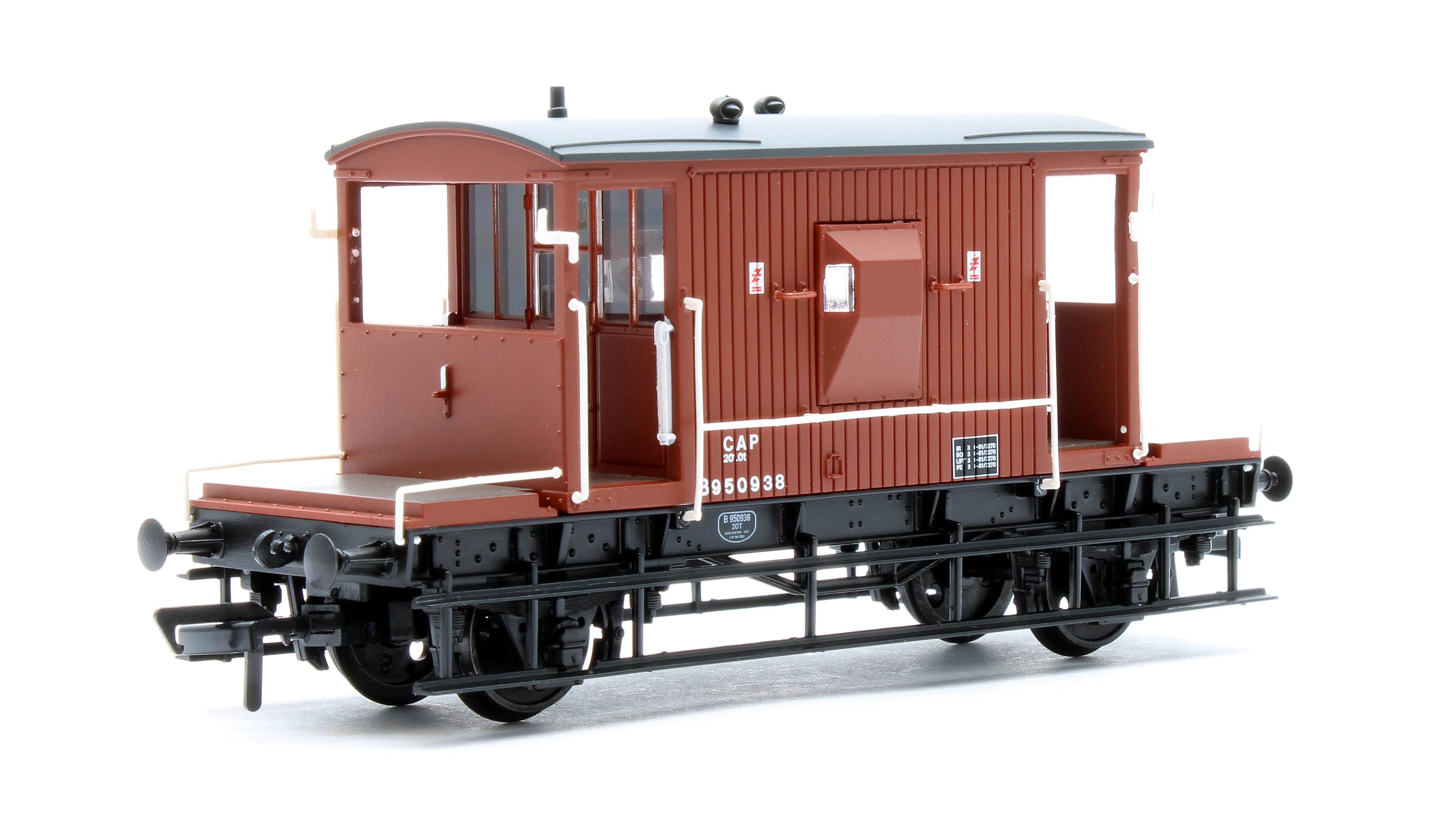 37-532A BR 20T Brake Van BR Bauxite (TOPS) B950938 - Image 2