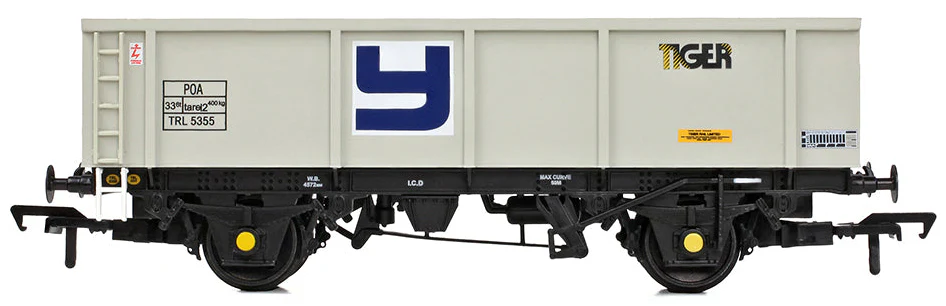 37-551A POA Mineral Wagon 'Yeoman/Tiger' Grey No.TRL5355 - Image 3