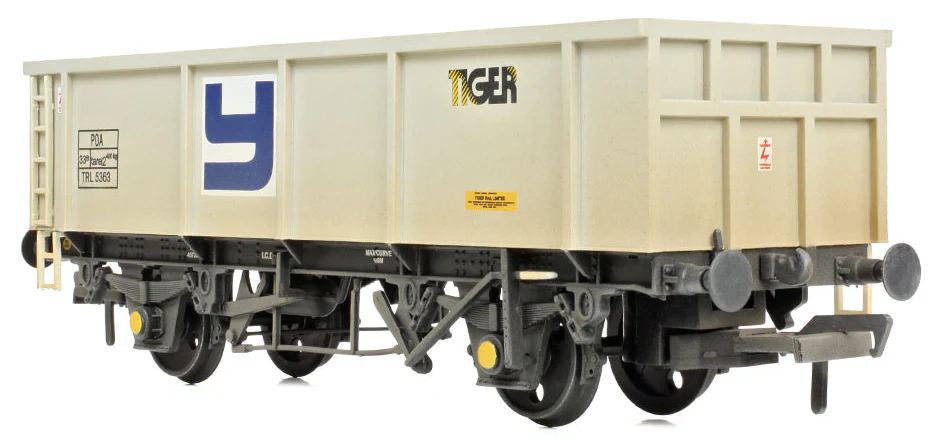 37-551B POA Mineral Wagon 'Yeoman/Tiger' Grey No.TRL5363 - Weathered - Image 2