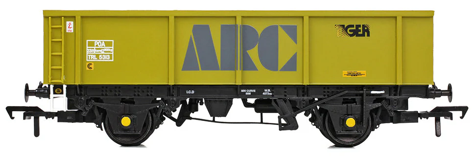 37-552D POA Mineral Wagon 'ARC/Tiger' Yellow No.TRL5313 - Image 3