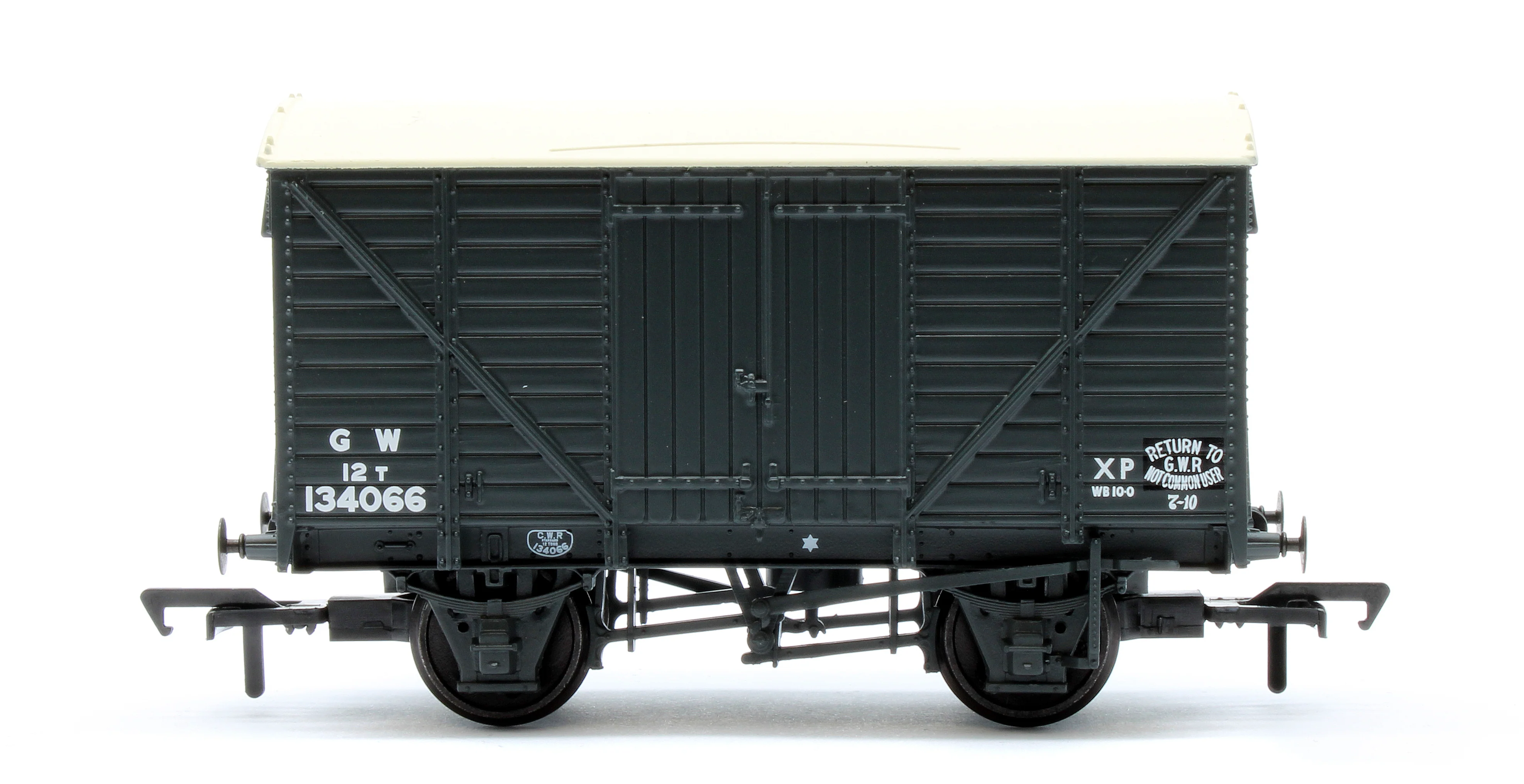 37-730D GWR 12T Ventilated Van GWR Grey 134066 - Image 3