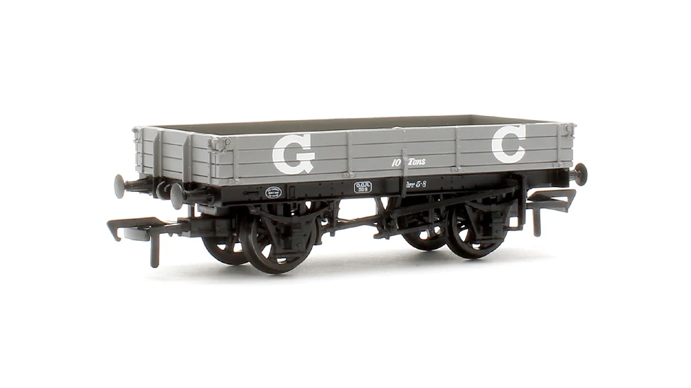 37-942 3 Plank Wagon GCR Grey No.3118 - Image 2