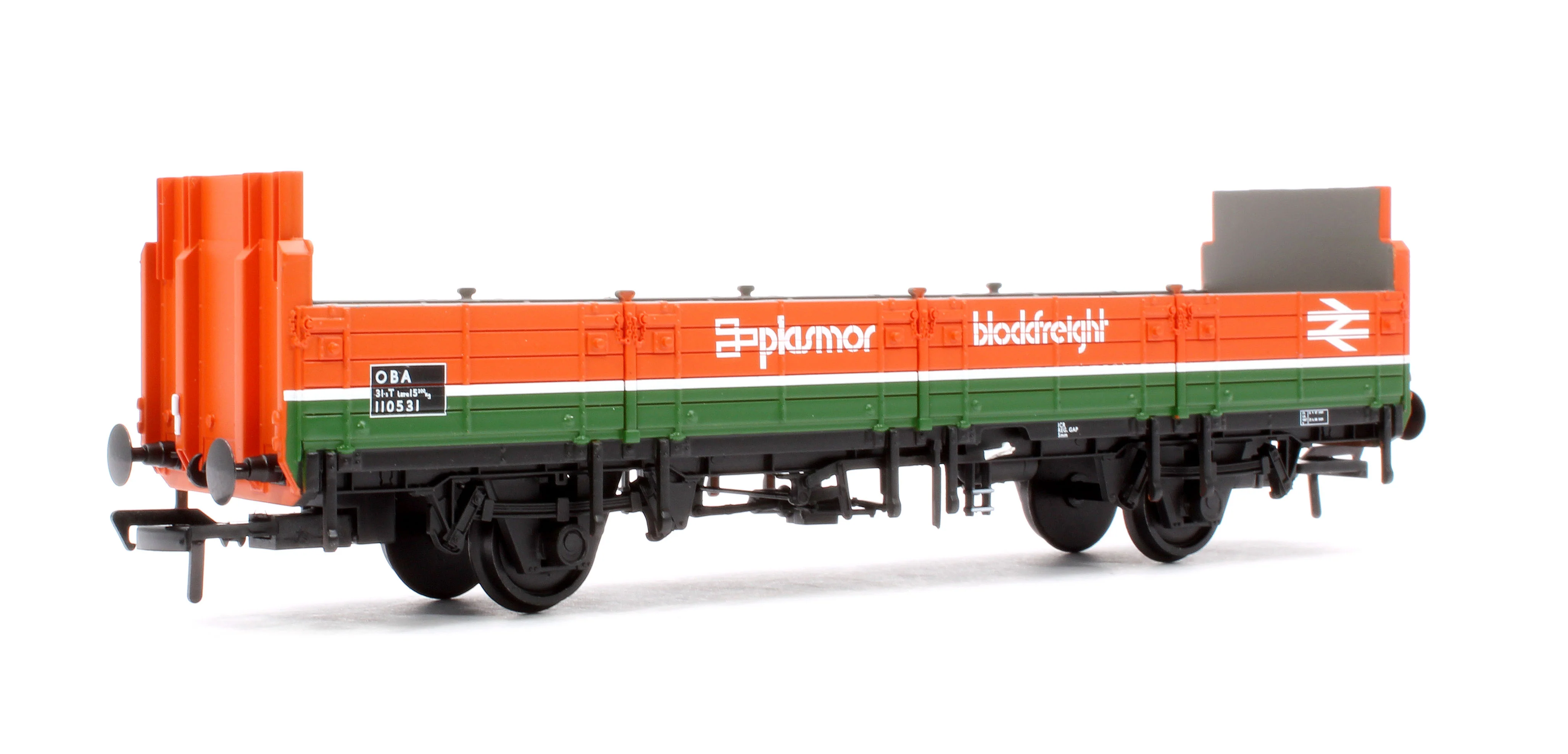 38-042B BR OBA Open Wagon High Ends BR Plasmor Blockfreight No.110531