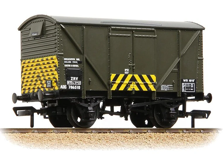 38-174 BR 12T Ventilated Van Plywood Sides BR Departmental Olive Green with Chevrons No.ADB786510