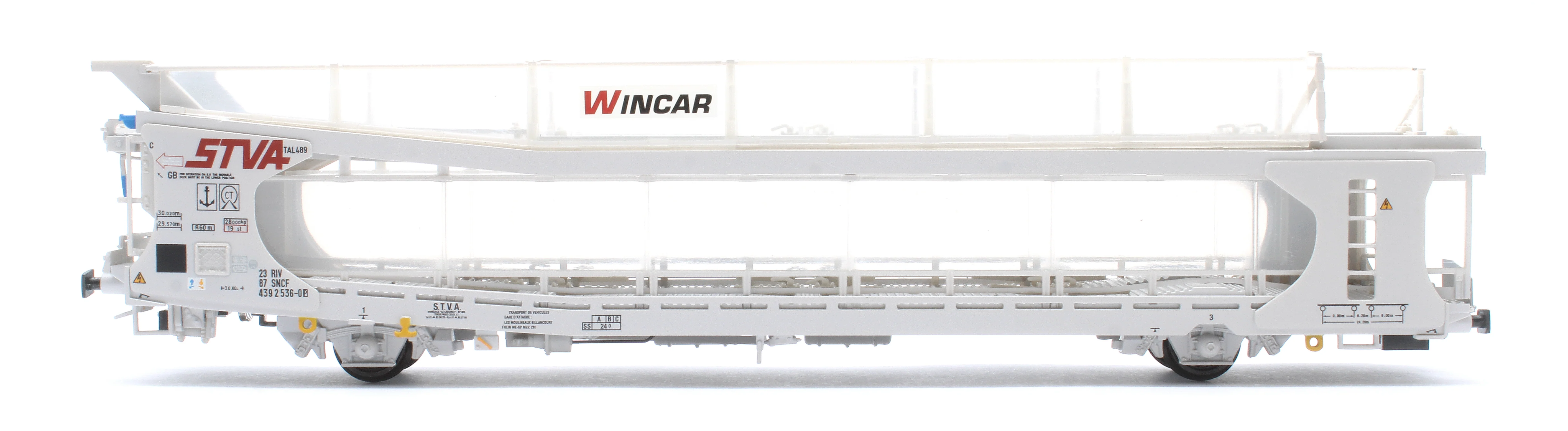 38-251K IPA Twin Double Deck Car Transporter STVA Grey - Image 10