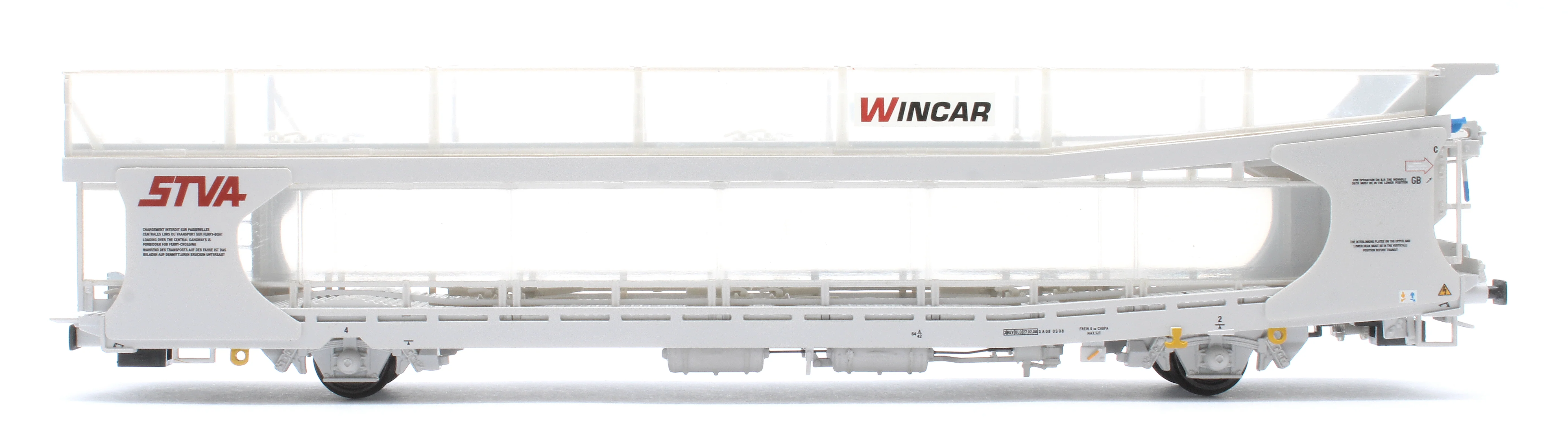 38-251K IPA Twin Double Deck Car Transporter STVA Grey - Image 12
