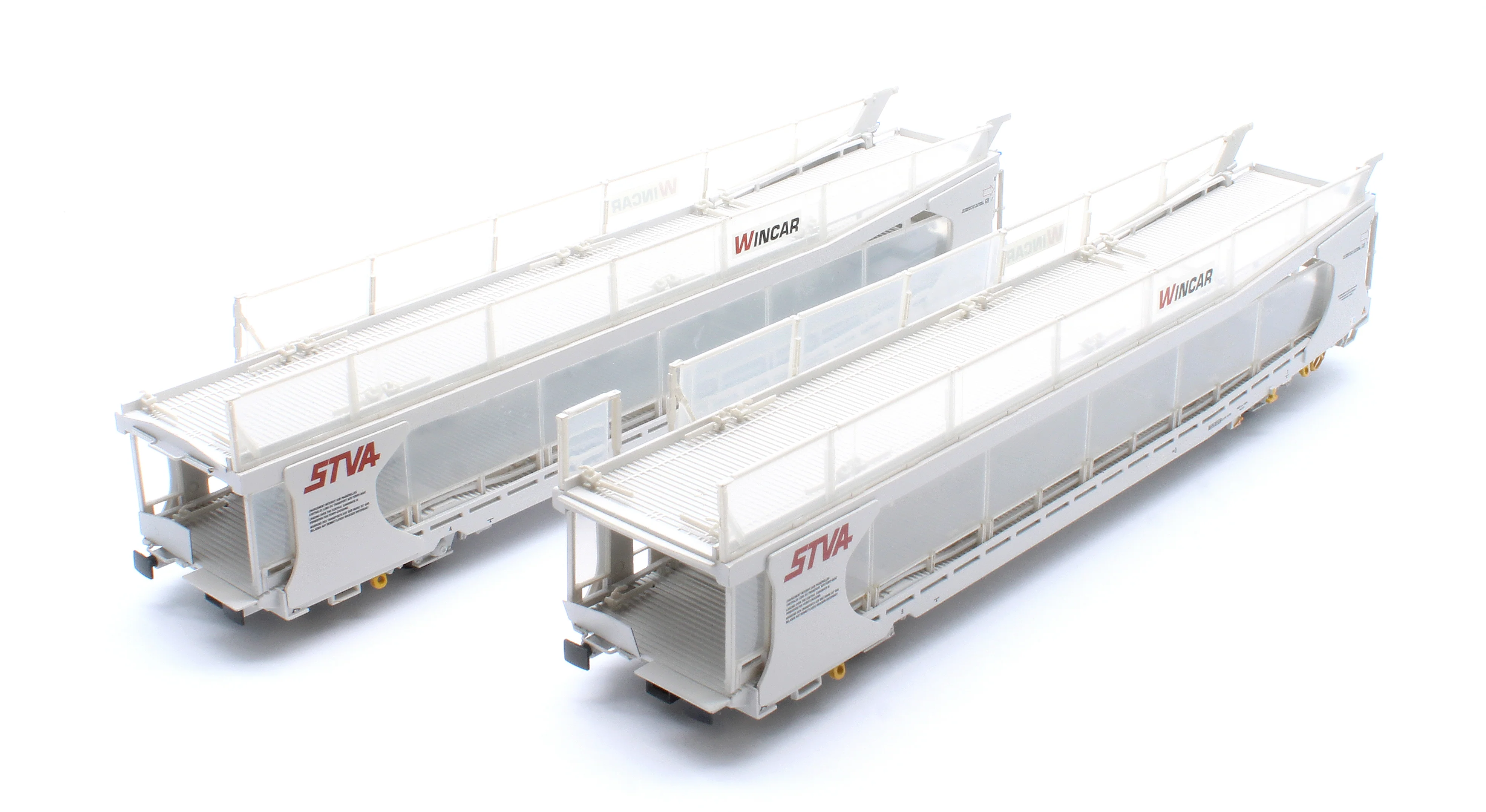38-251K IPA Twin Double Deck Car Transporter STVA Grey - Image 3