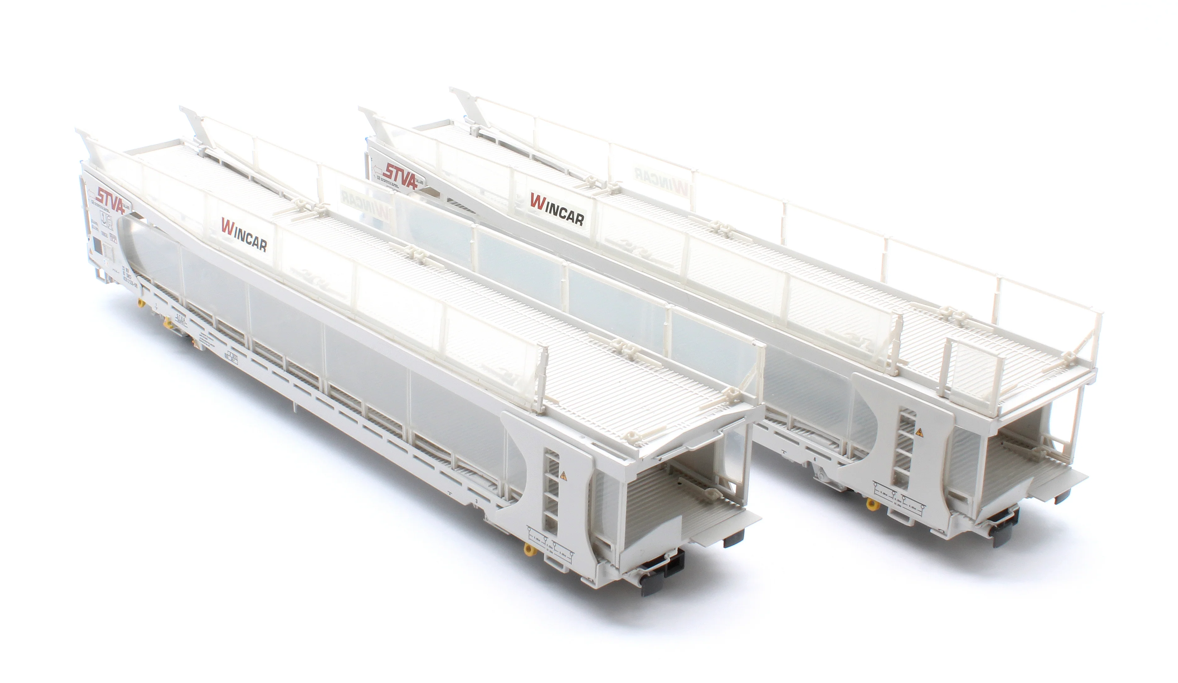 38-251K IPA Twin Double Deck Car Transporter STVA Grey - Image 4
