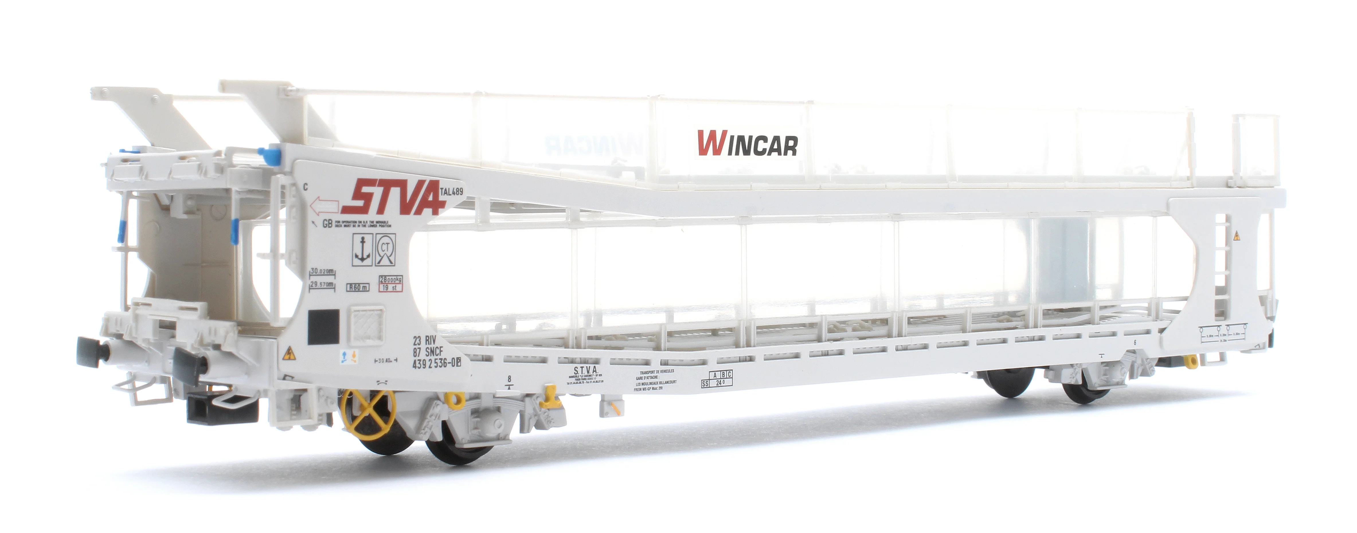 38-251K IPA Twin Double Deck Car Transporter STVA Grey - Image 5