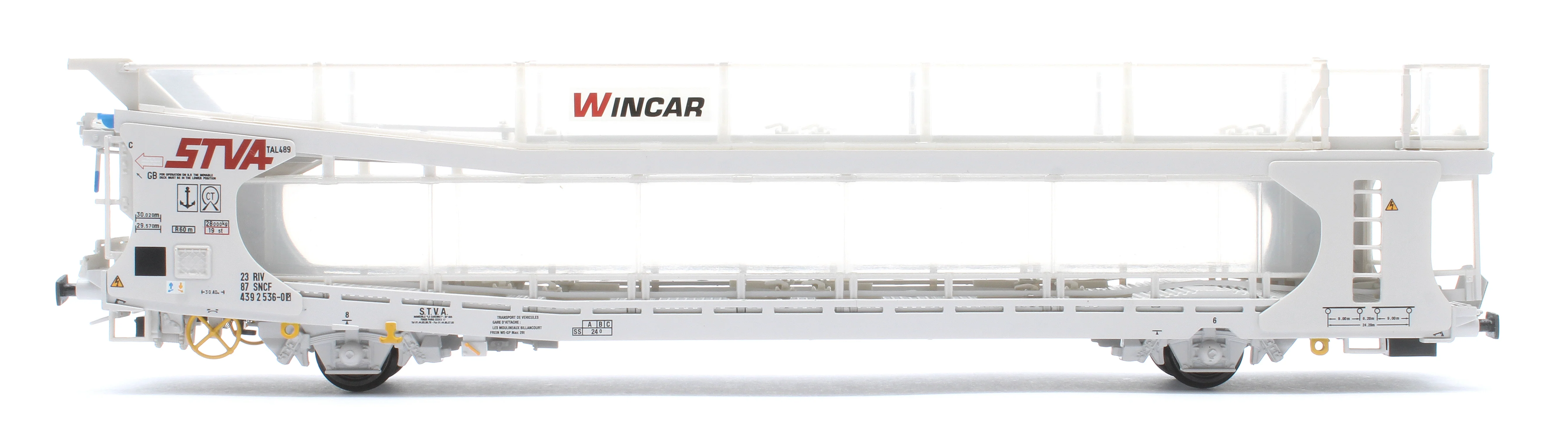 38-251K IPA Twin Double Deck Car Transporter STVA Grey - Image 6