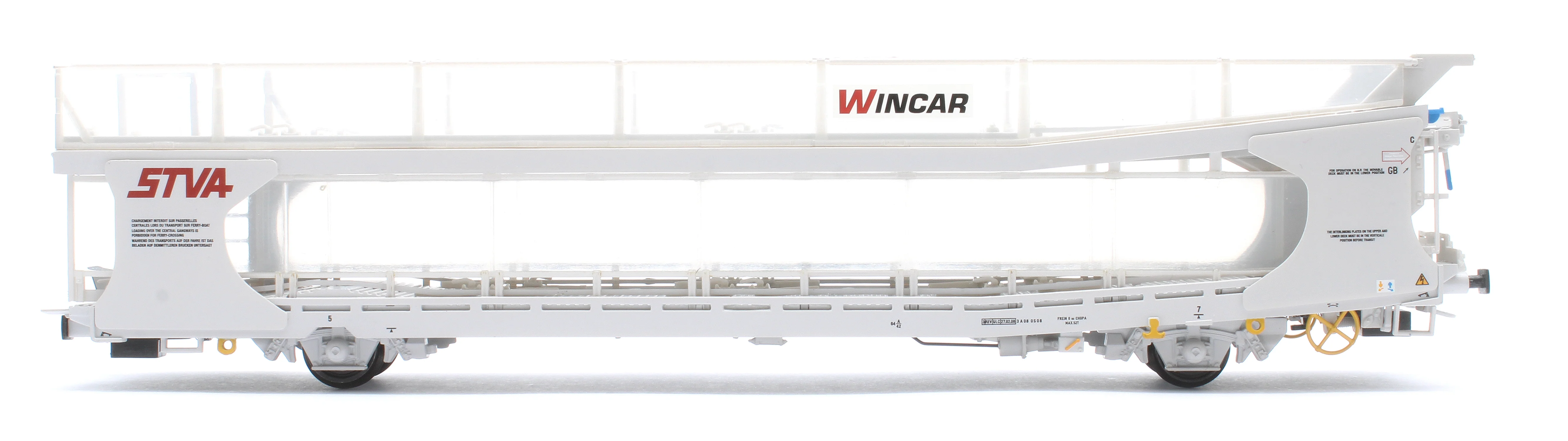 38-251K IPA Twin Double Deck Car Transporter STVA Grey - Image 8