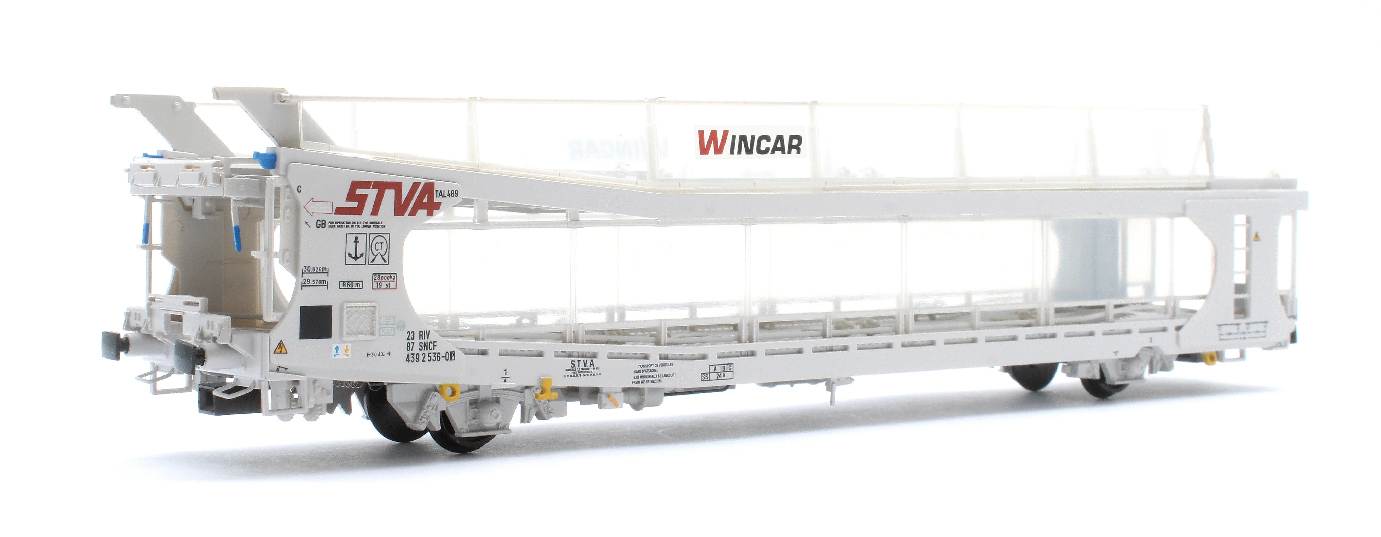 38-251K IPA Twin Double Deck Car Transporter STVA Grey - Image 9