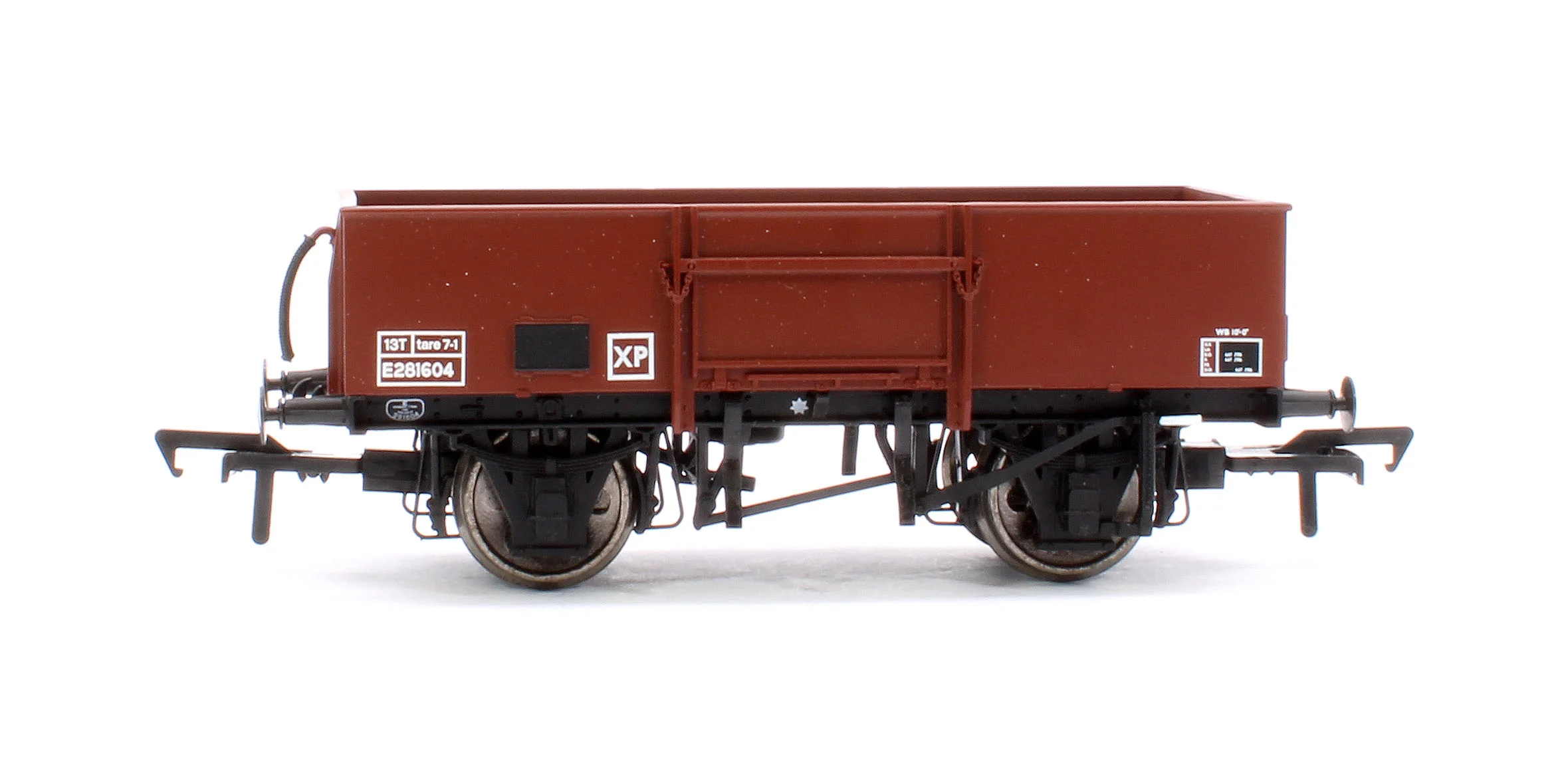 Pre-Owned 38-328 13T High Sided Open Wagon BR Bauxite (Late) No.E281604 - Image 2