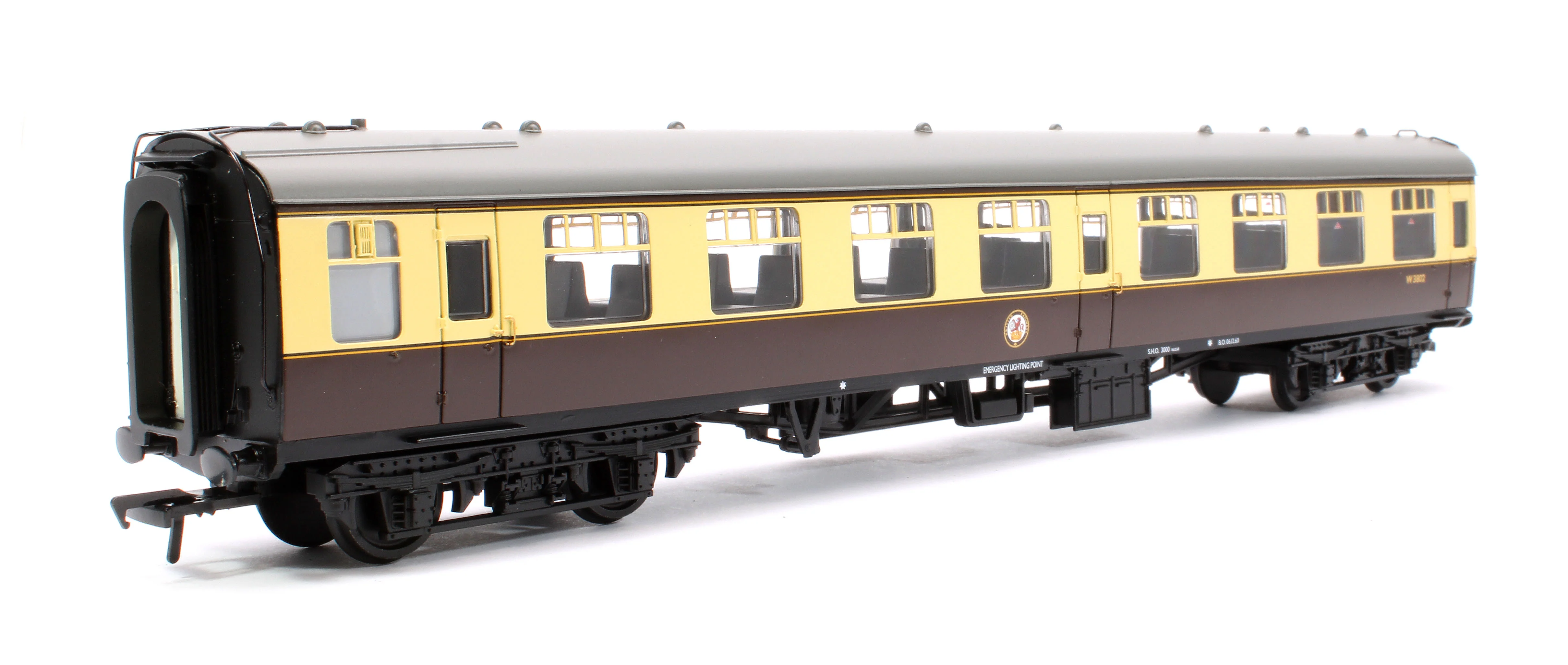 39-054D BR Mk1 TSO Tourist Second Open BR (WR) Chocolate & Cream - Image 3