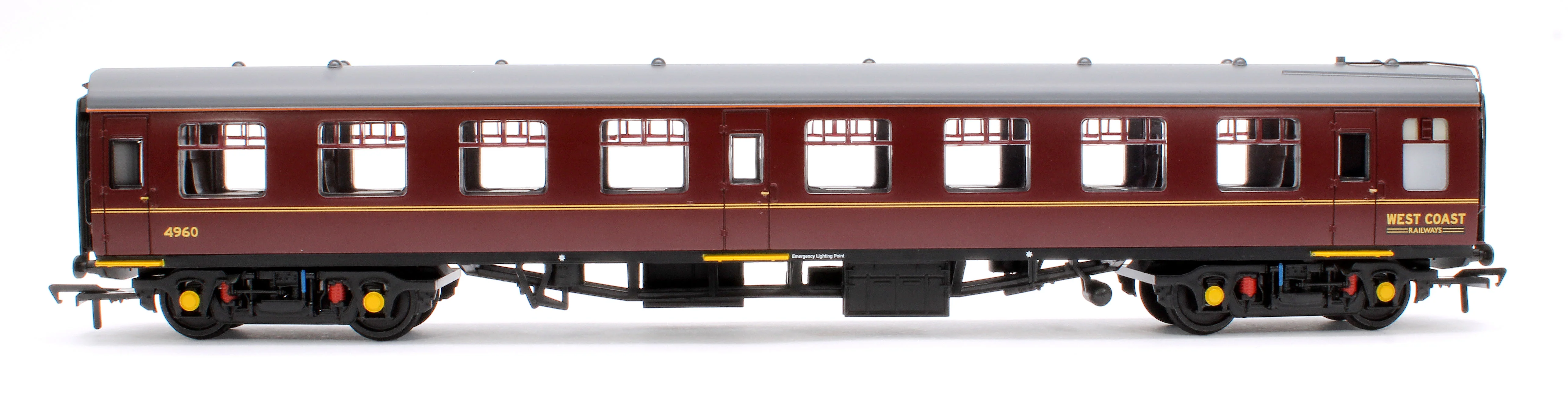 39-059A BR Mk1 TSO Tourist Second Open WCRC Maroon No.4960 - Image 2
