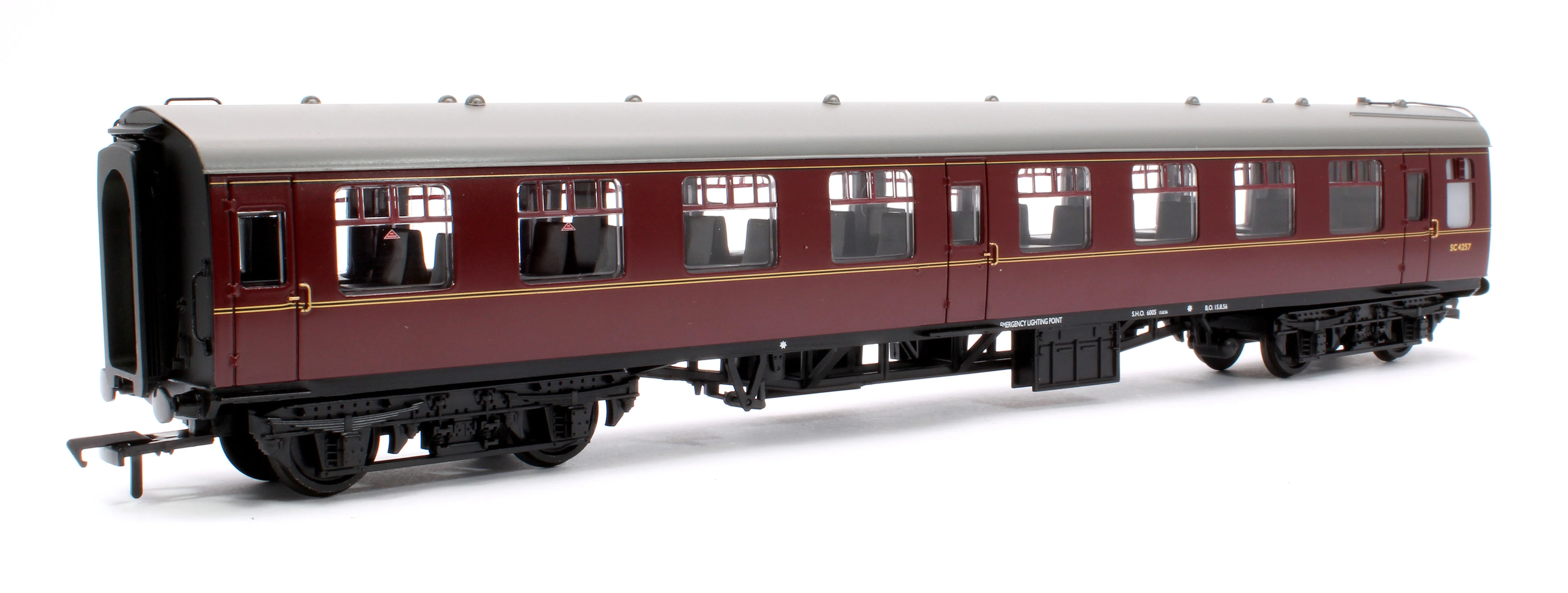 39-060 BR Mk1 TSO Tourist Second Open BR Maroon No.SC4257