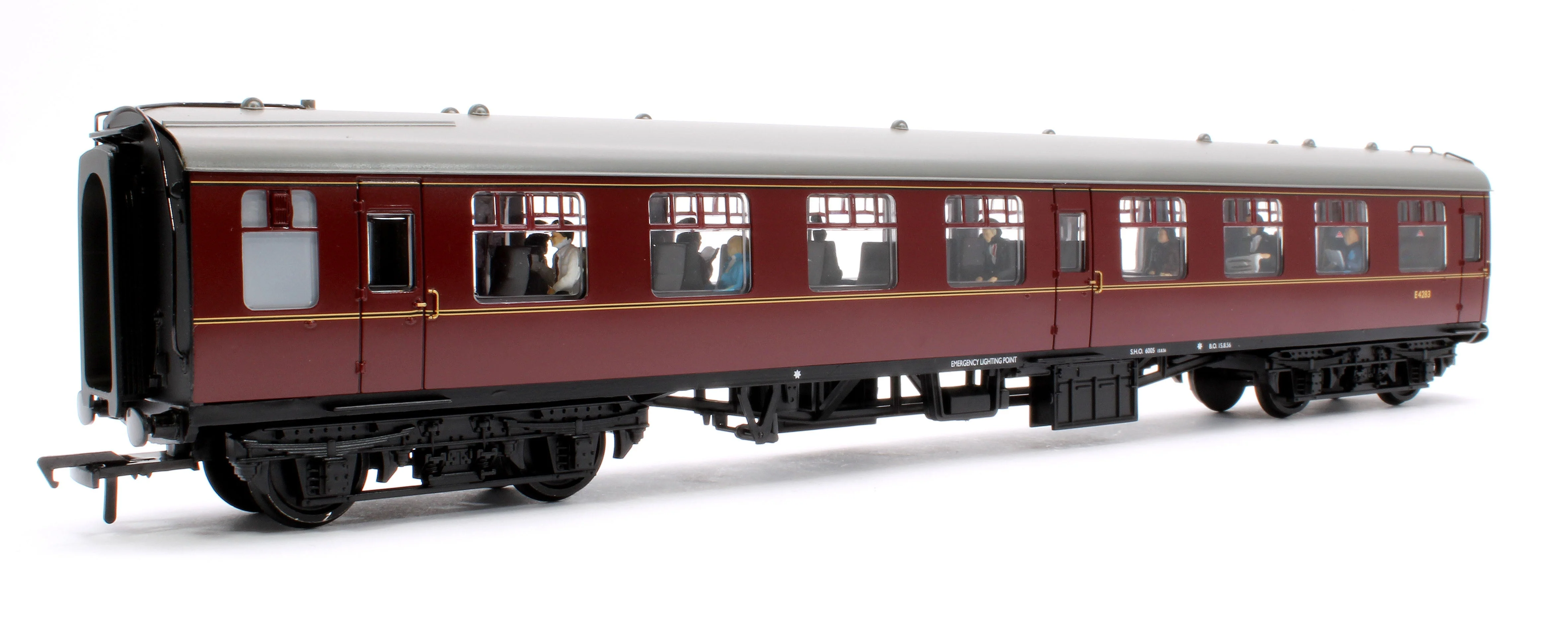 Pre-Owned 39-060APF BR Mk1 TSO Tourist Second Open BR Maroon (Passengers Fitted) No.E4283 - Image 3