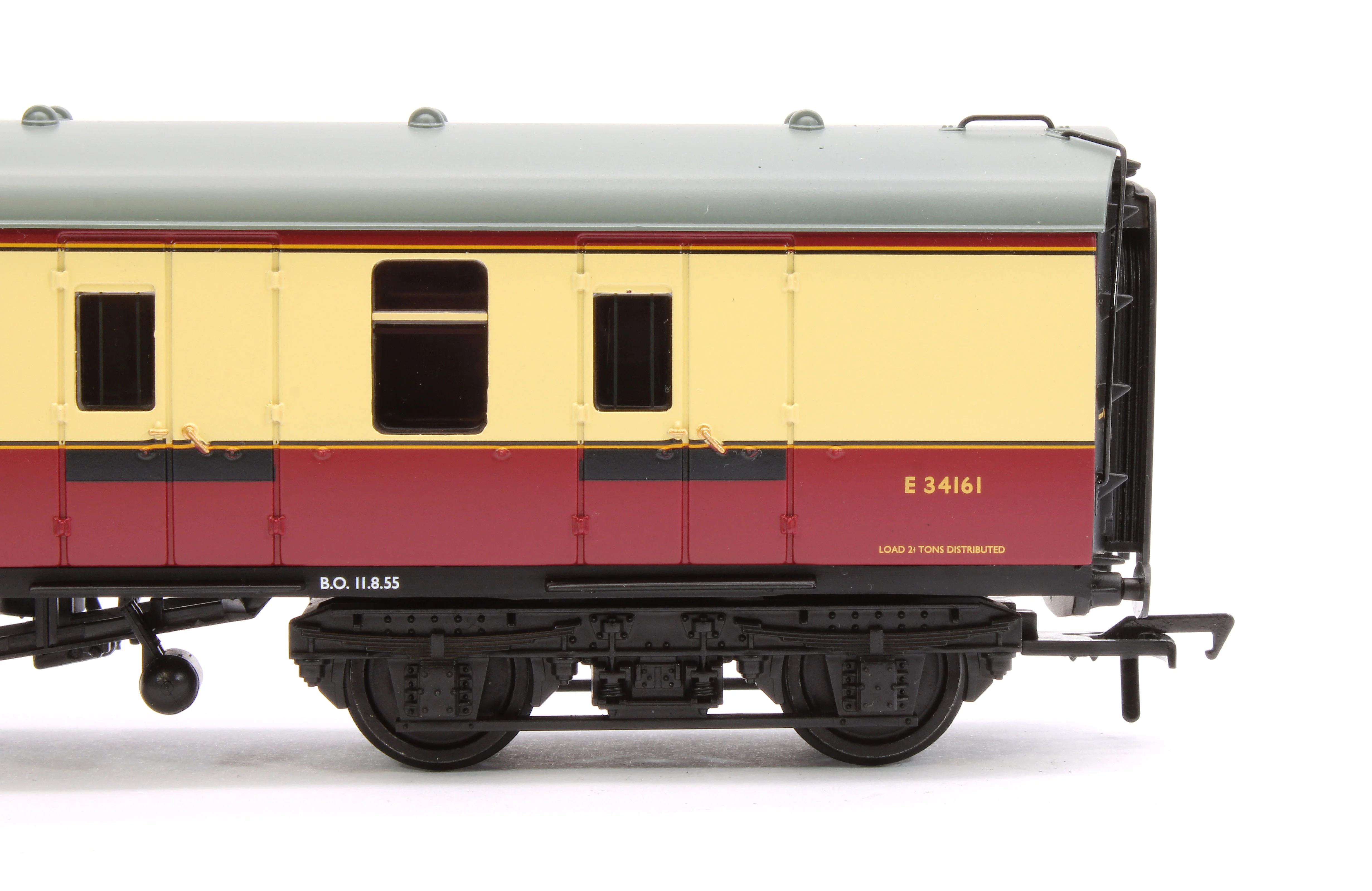 39-077G BR Mk1 BSK Brake Second Corridor BR Crimson & Cream No.E34161 - Image 4