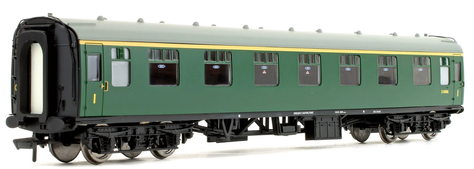 39-153D BR Mk1 FK First Corridor (SR) Green Passenger Coach S13006