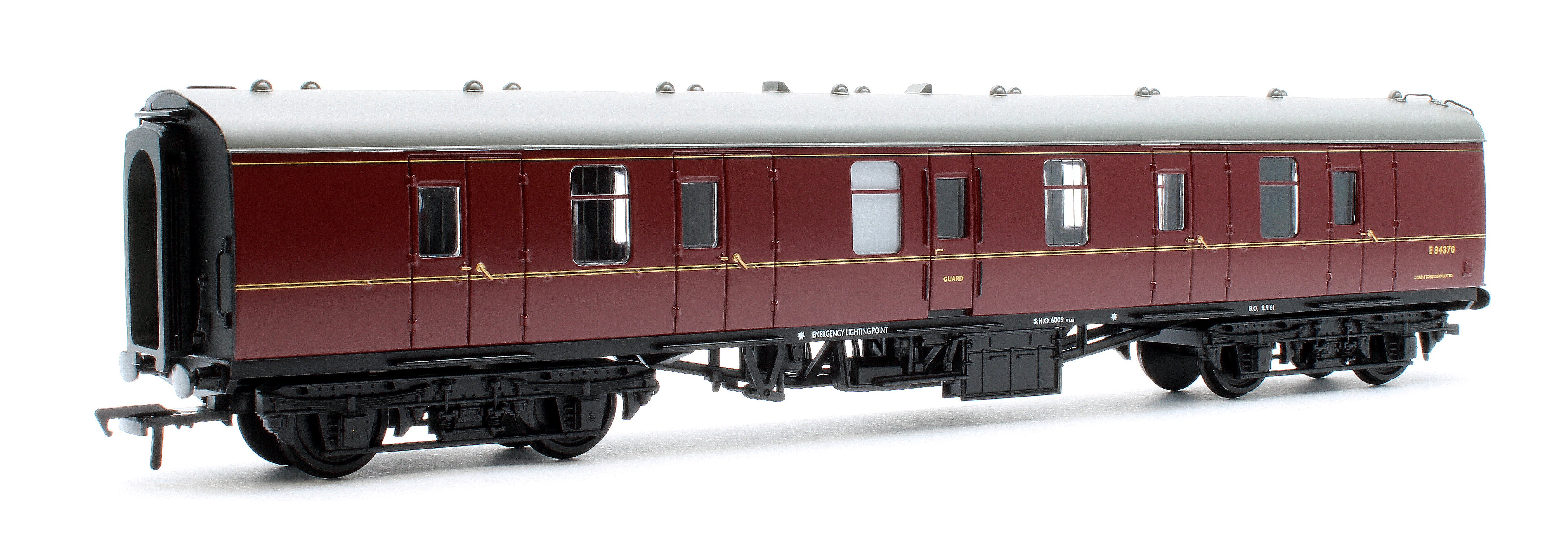 39-176H BR Mk1 BG Brake Gangwayed BR Maroon E84370 - Image 2