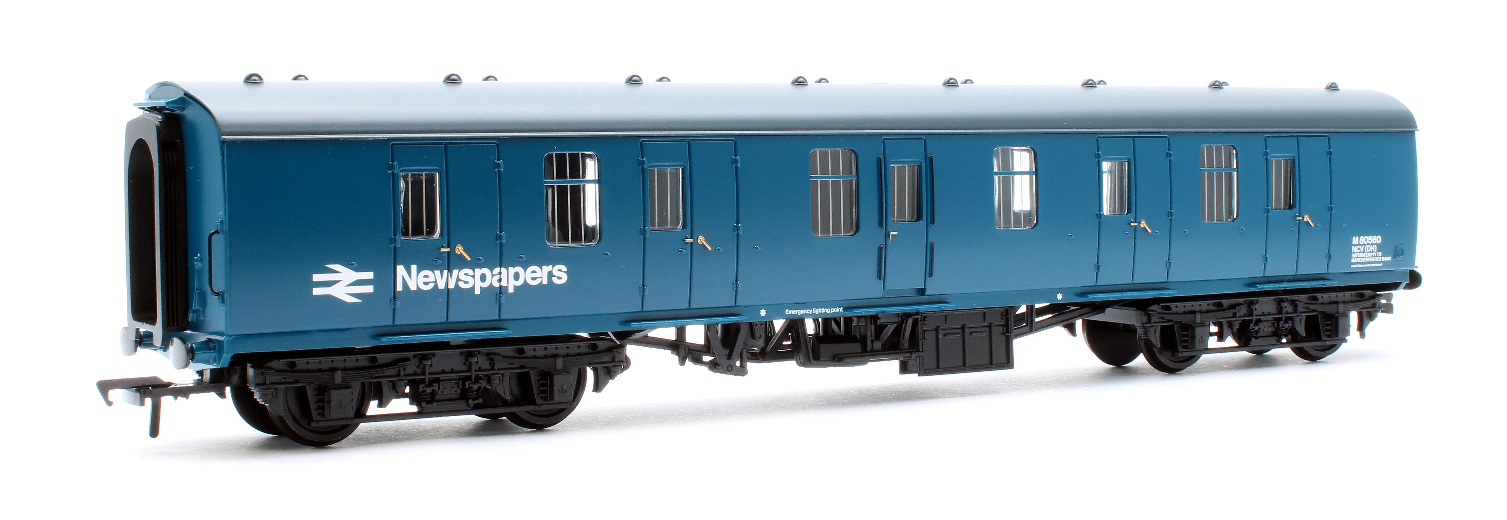 39-182C BR Mk1 NCV (Ex-BG) Brake Gangwayed BR Blue (Newspapers) M80560 - Image 2