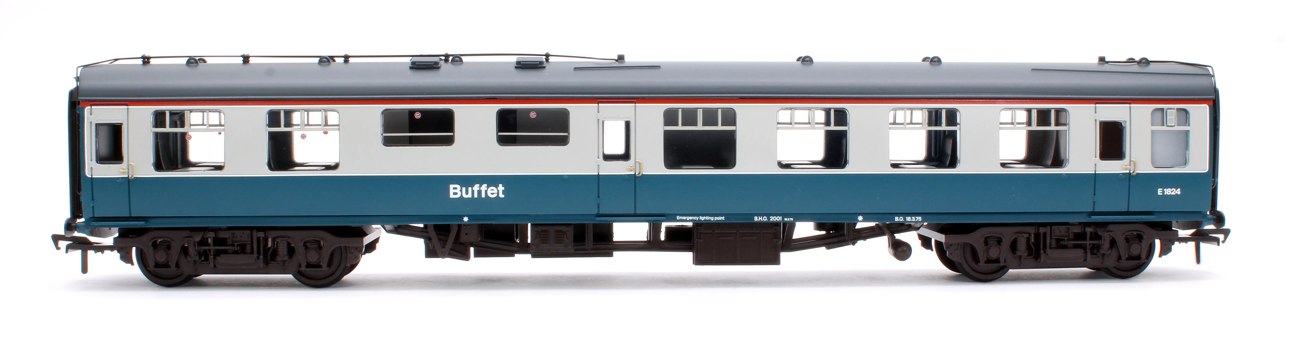 39-264B BR Mk1 RMB Restaurant Miniature Buffet BR Blue & Grey E1824 - Image 2
