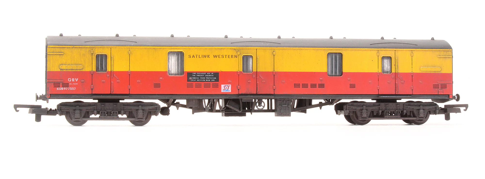 39-270Y Pre-Owned MK1 57ft General Utility Van GUV Satlink Western - Exclusive Edition - Custom Weathered - Image 3