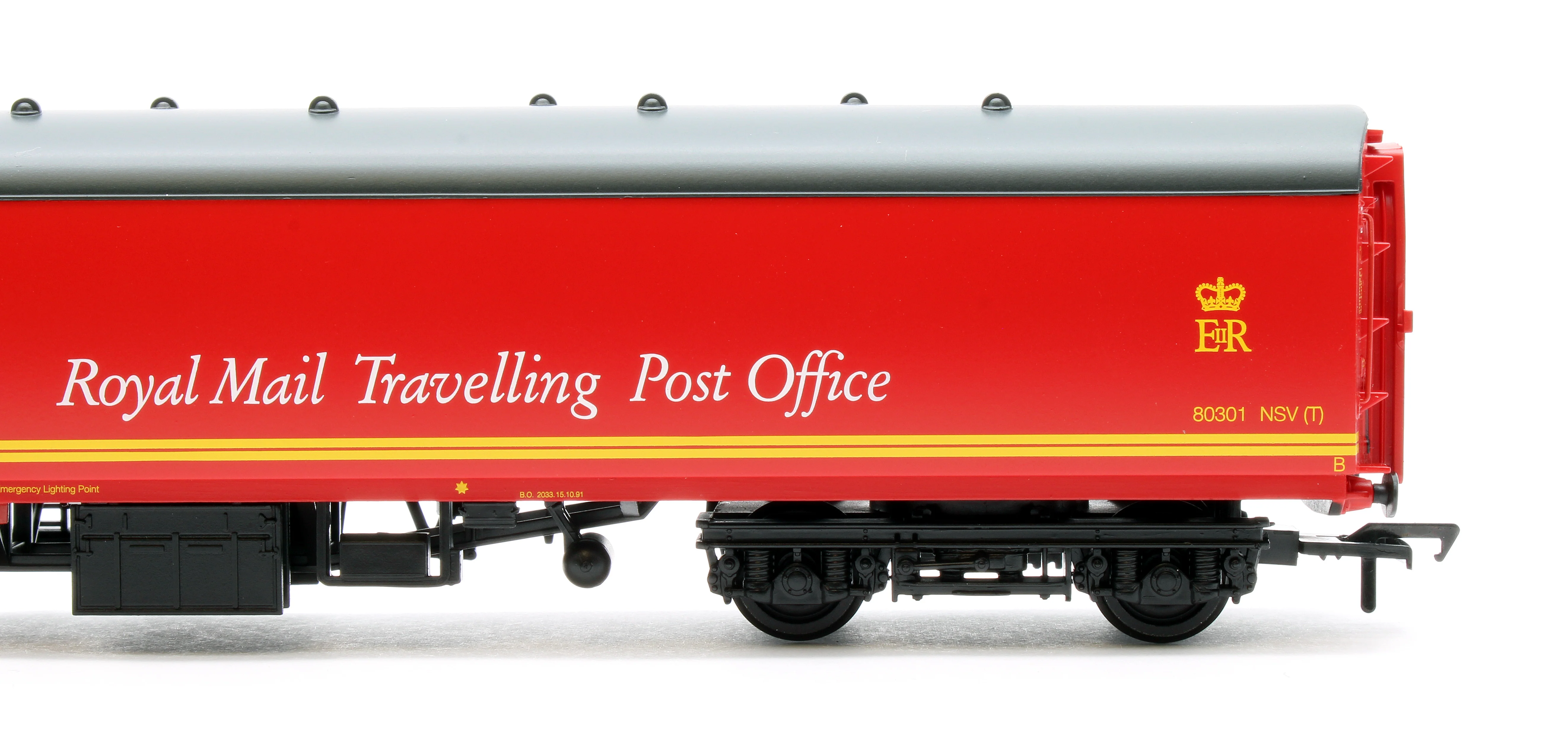 39-422A BR Mk1 POS Post Office Sorting Van Royal Mail Travelling Post Office No. 80301 - Image 5