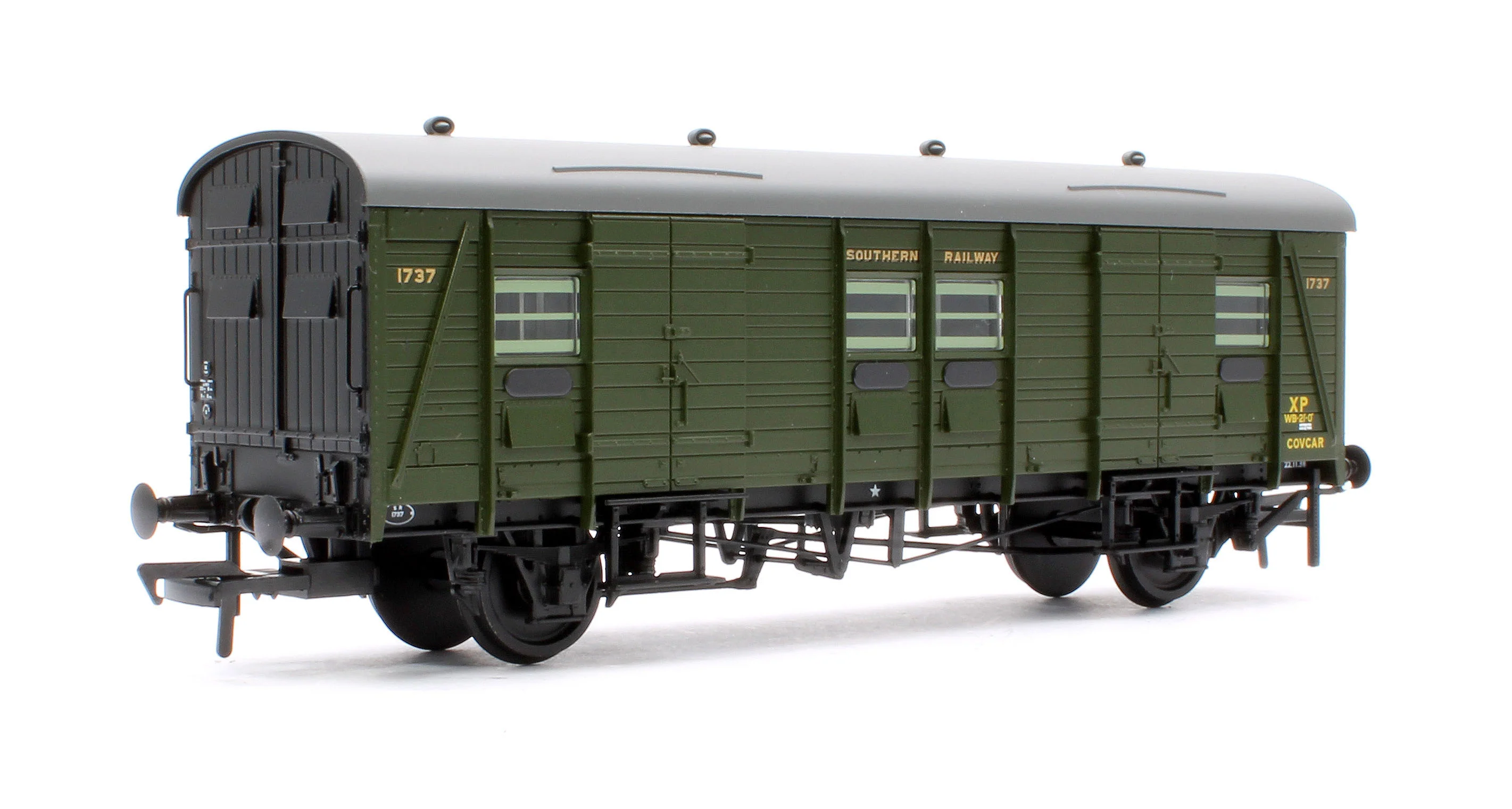 39-531 SR CCT 'Covcar' Covered Carriage Truck SR Maunsell Green 1737 - Image 3