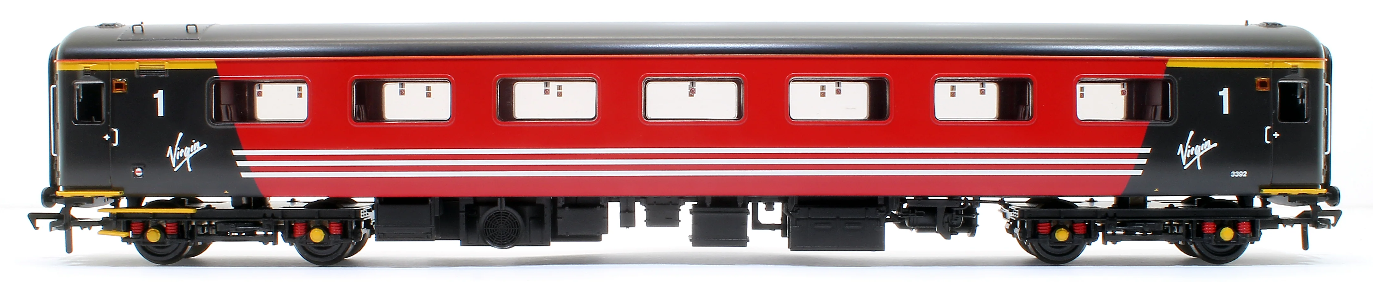 39-654DC BR Mk2F FO First Open Virgin Trains (Original) 3392 - DCC Fitted - Image 3