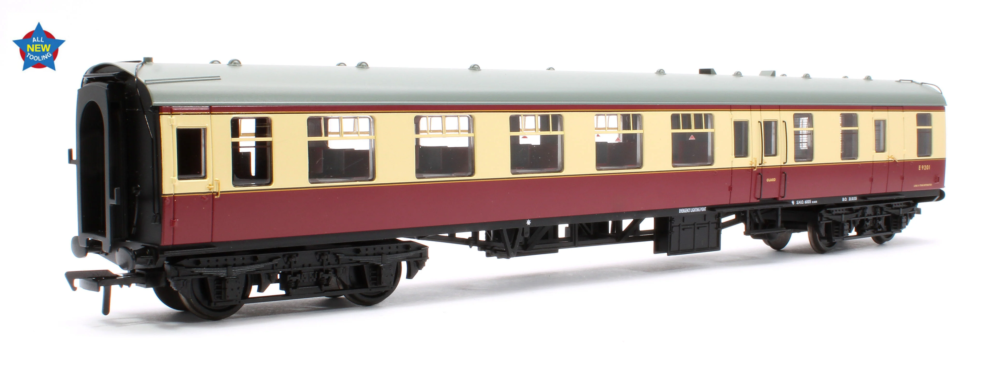 39-800 BR MK1 BSO Brake Second Open BR Crimson & Cream No. E9201