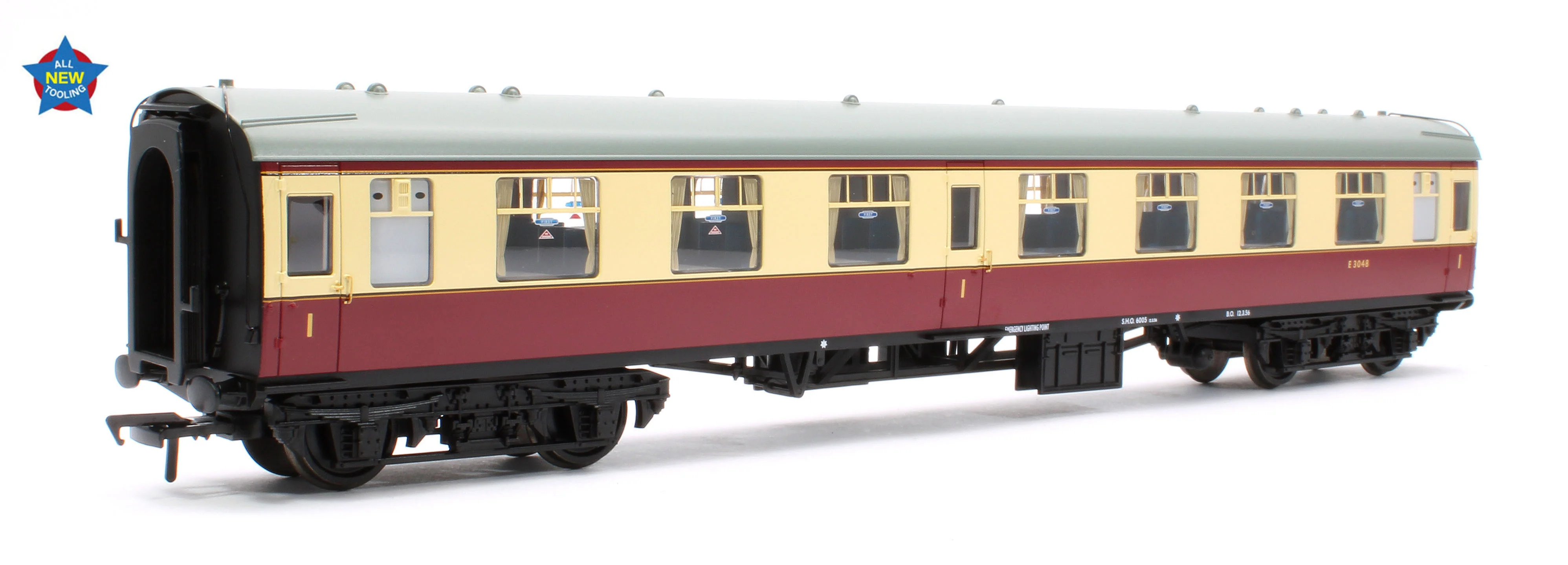 39-825 BR MK1 FO First Open BR Crimson & Cream No. E3048
