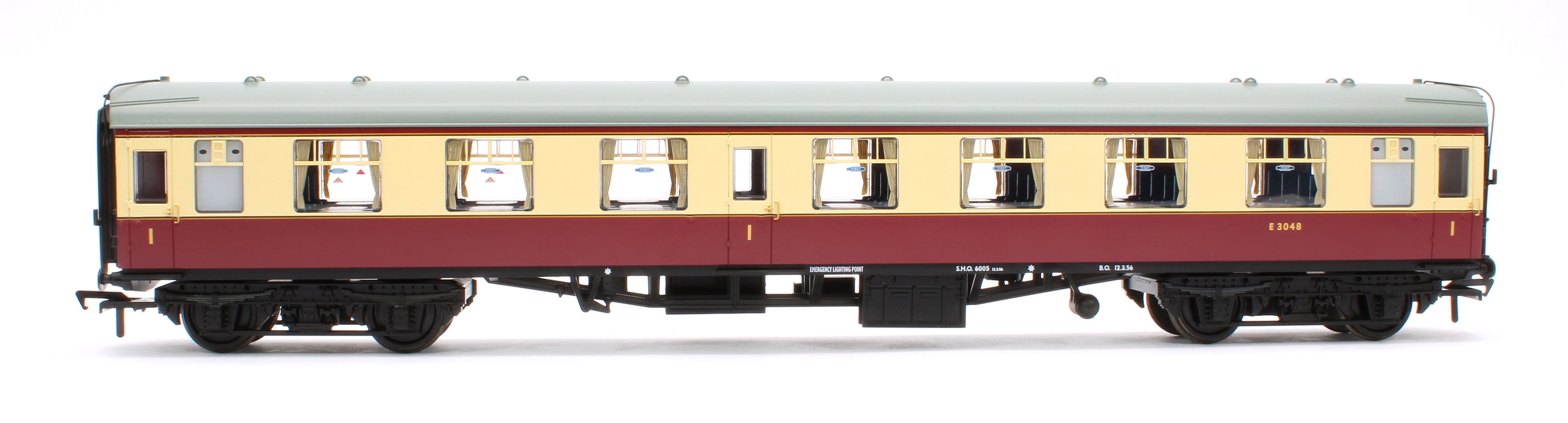 39-825 BR MK1 FO First Open BR Crimson & Cream No. E3048 - Image 2