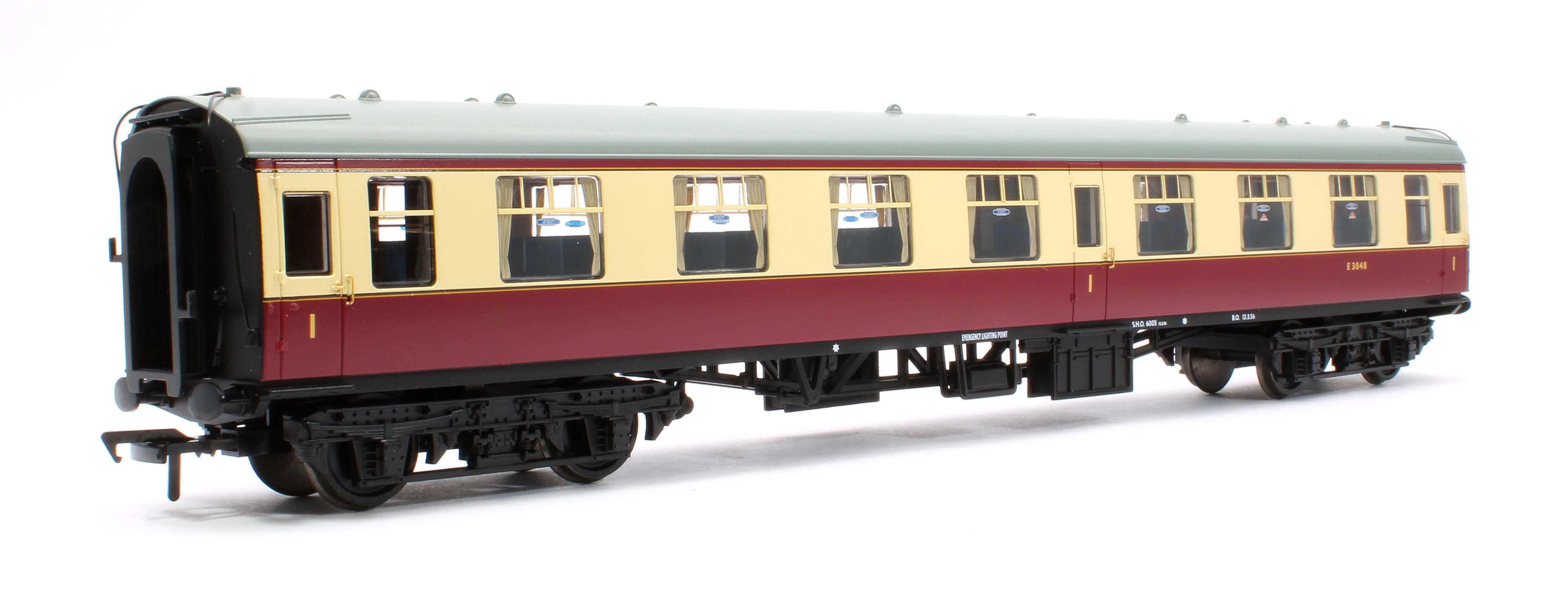39-825 BR MK1 FO First Open BR Crimson & Cream No. E3048 - Image 3