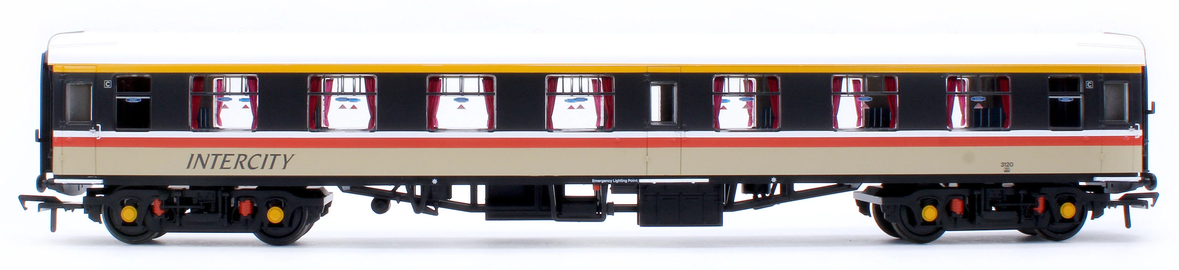 39-830A BR MK1 FO First Open BR InterCity Charter (Swallow) No.3120 - Image 2