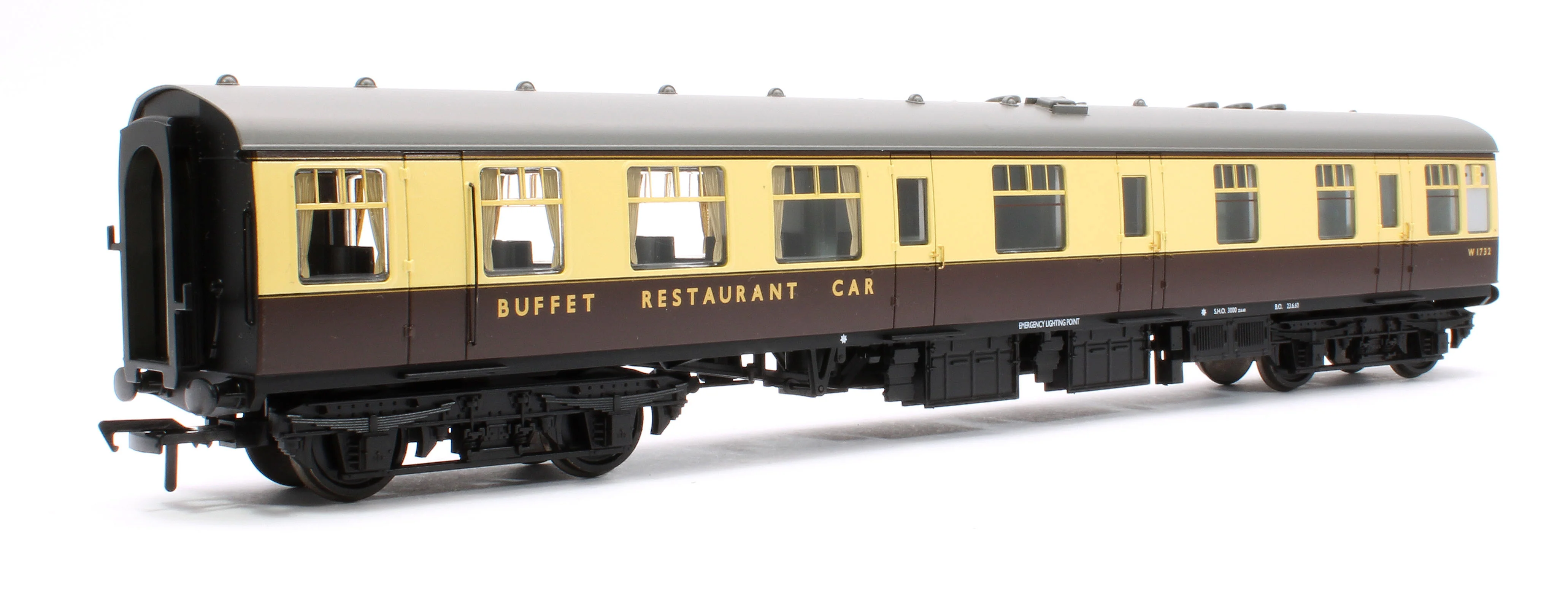 39-851 BR MK1 RB Restaurant Buffet BR Chocolate & Cream No. W1732 - Image 3