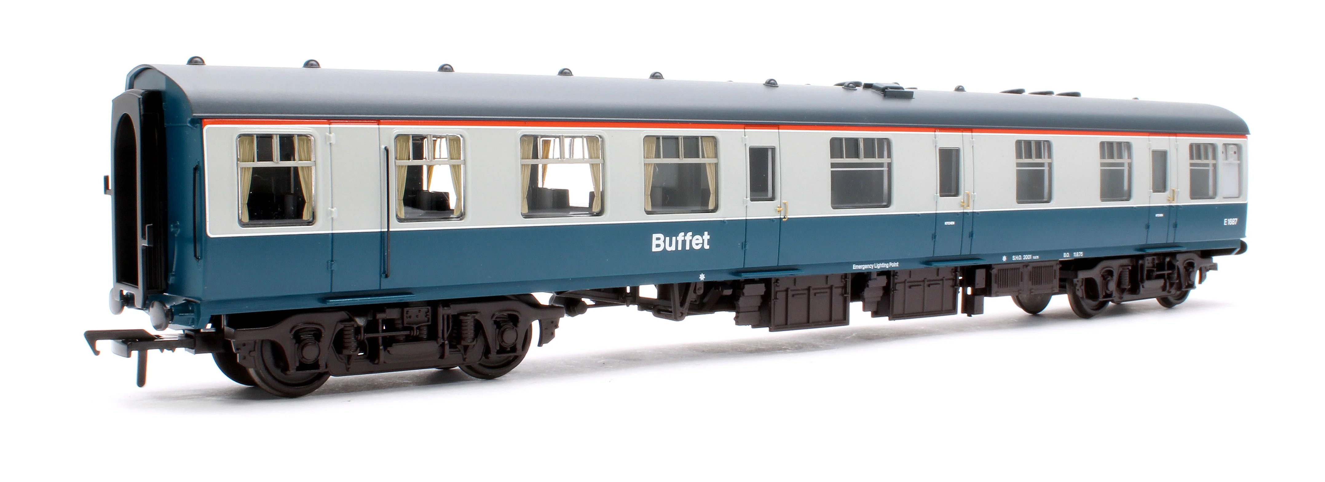 39-853 BR MK1 RB Restaurant Buffet BR Blue & Grey No.E1687 - Image 3