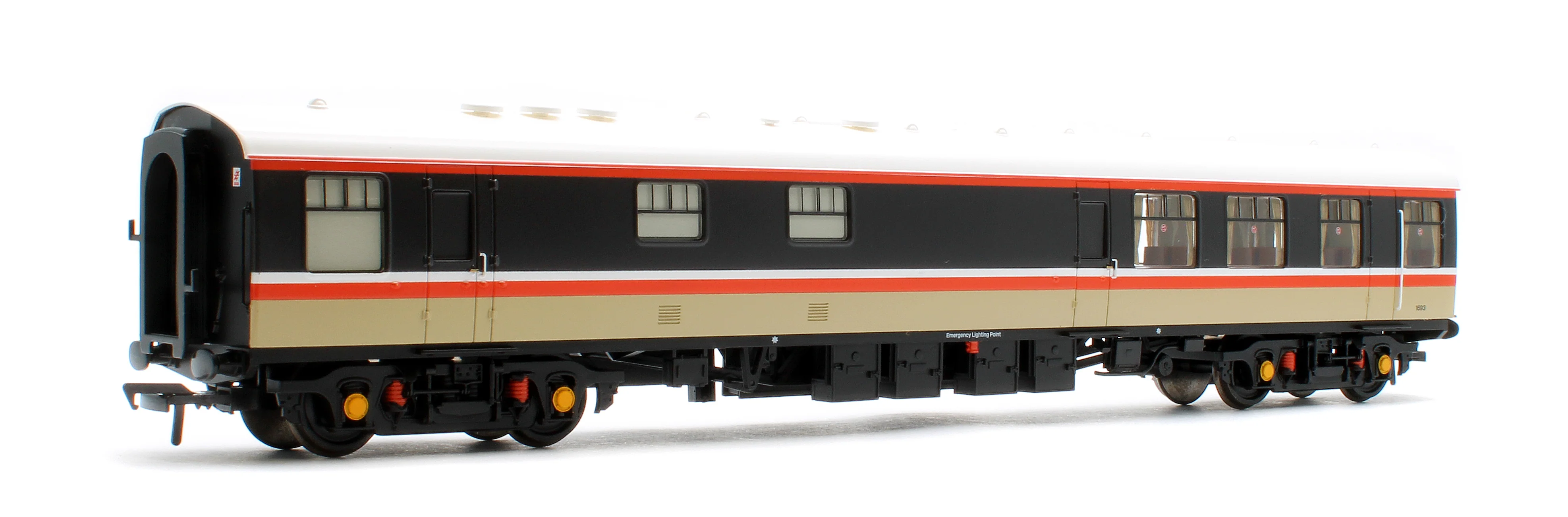 39-856 BR MK1 RB(R) Restaurant Buffet Refurb. BR InterCity Charter (Swallow) No.1693 - Image 2