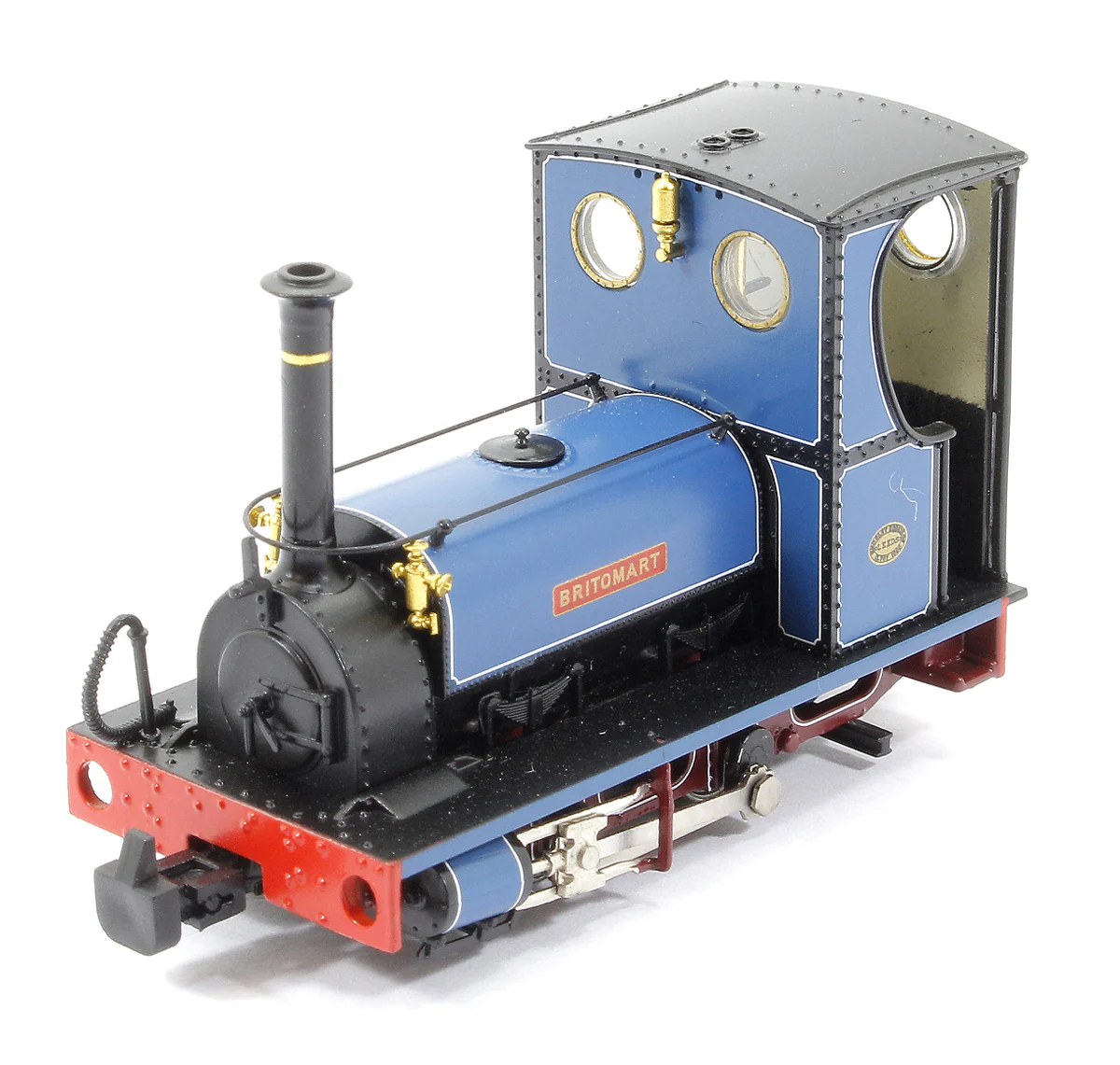 391-051 Quarry Hunslet 0-4-0 'Britomart' in Pen-yr-Orsedd Quarry Blue livery - Image 4