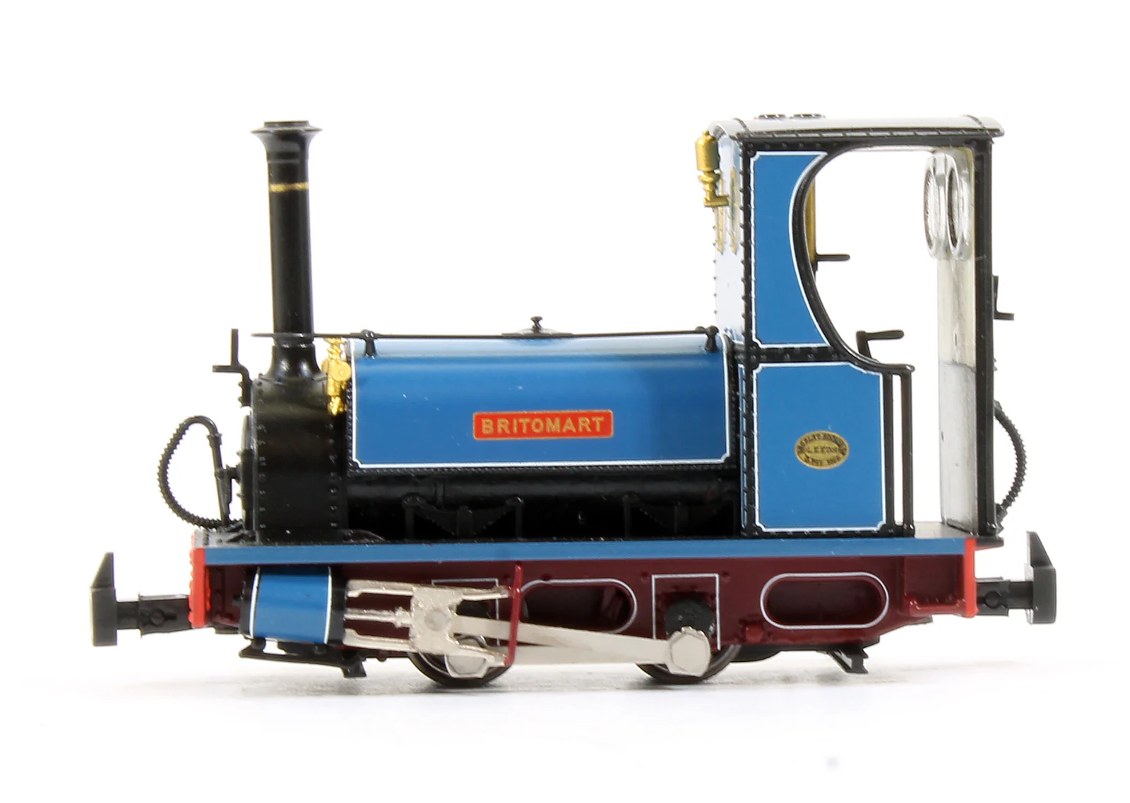391-051 Quarry Hunslet 0-4-0 'Britomart' in Pen-yr-Orsedd Quarry Blue livery - Image 7