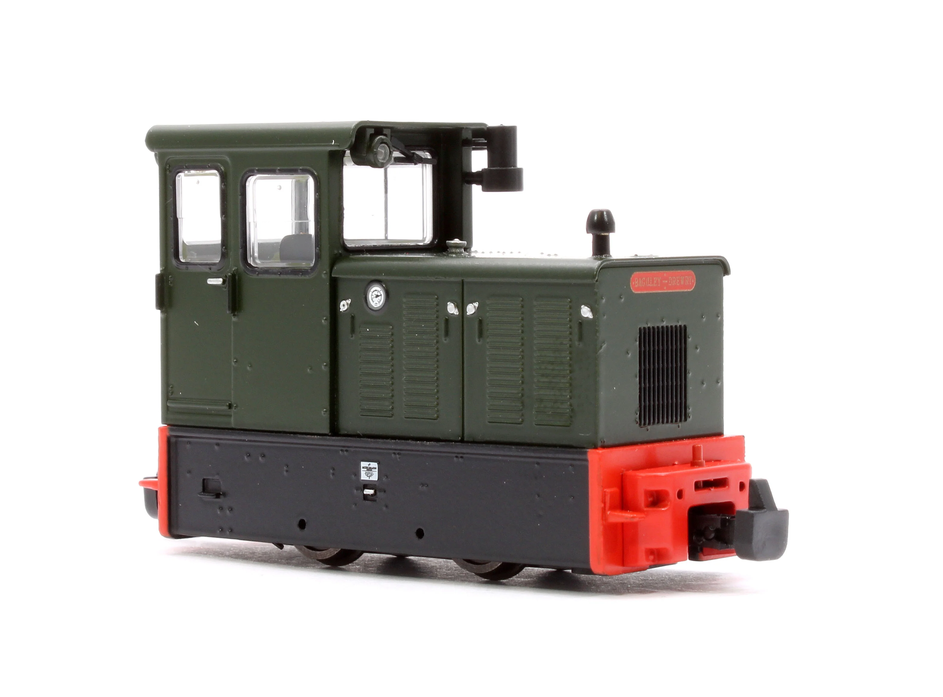 392-026 Baguley-Drewry 70hp Diesel Green Diesel Locomotive - Image 4